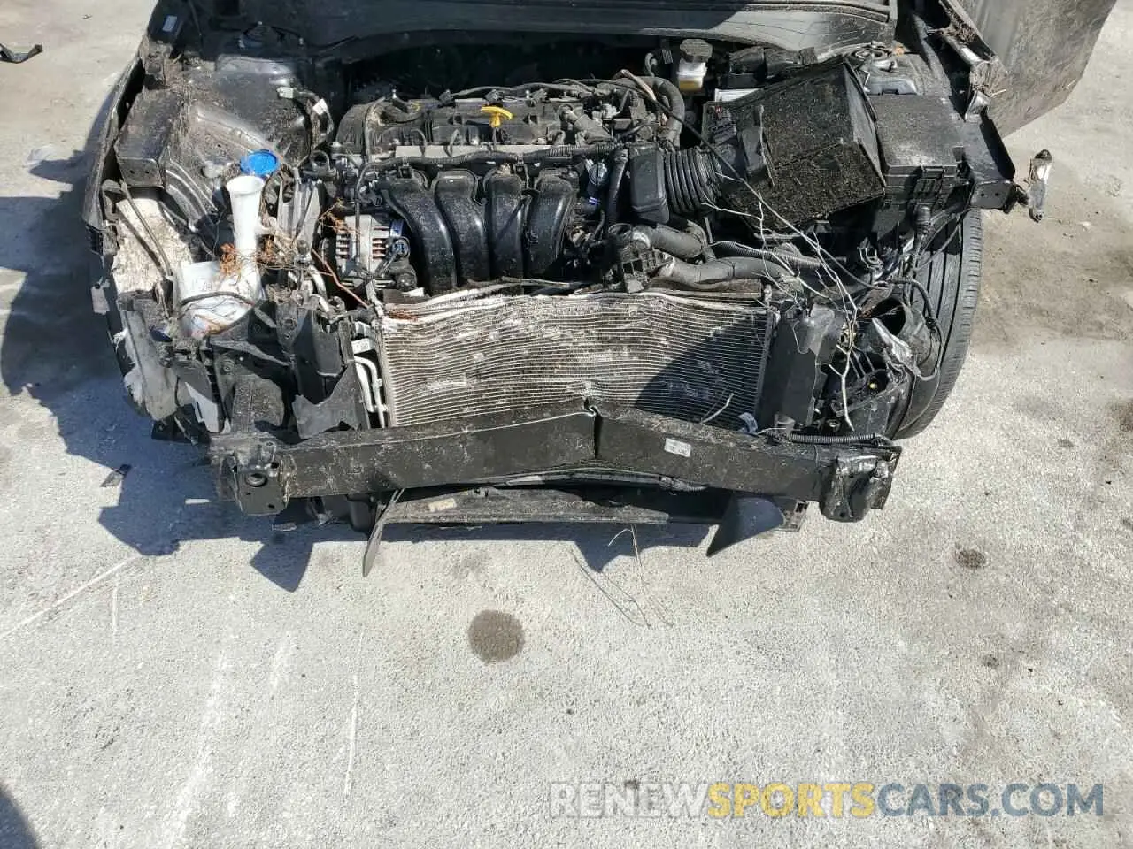 11 Photograph of a damaged car 3KPF24ADXNE450959 KIA FORTE 2022