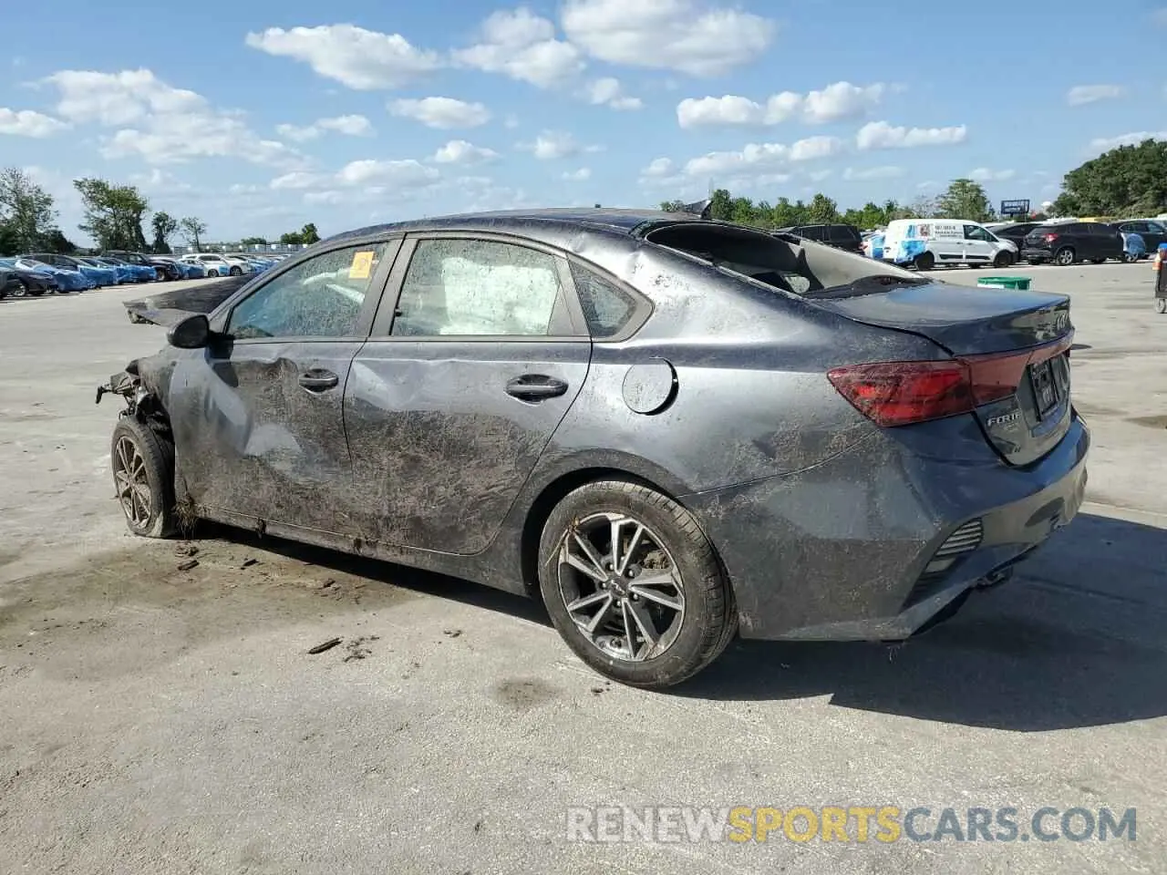2 Photograph of a damaged car 3KPF24ADXNE450959 KIA FORTE 2022