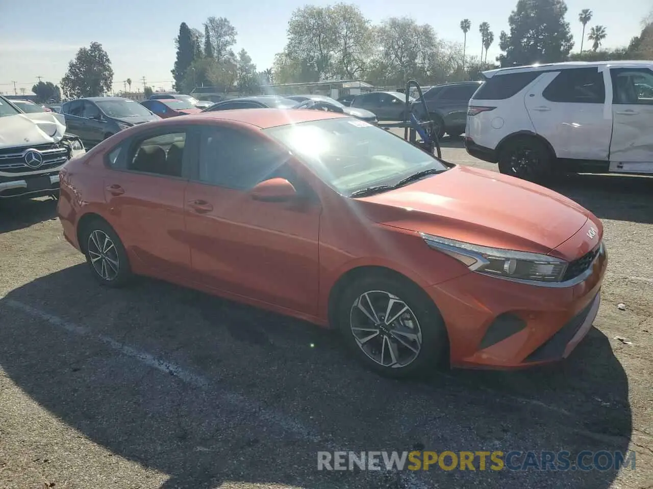 4 Photograph of a damaged car 3KPF24ADXNE451335 KIA FORTE 2022
