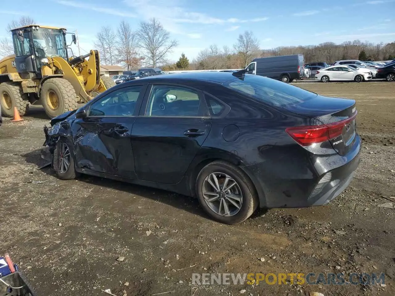 2 Photograph of a damaged car 3KPF24ADXNE455465 KIA FORTE 2022