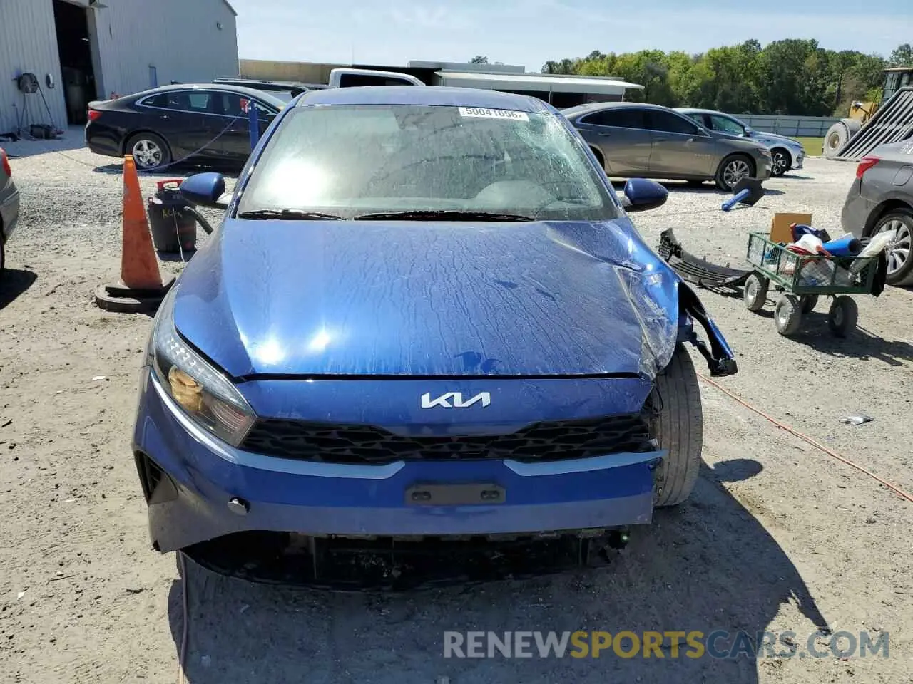 5 Photograph of a damaged car 3KPF24ADXNE463839 KIA FORTE 2022