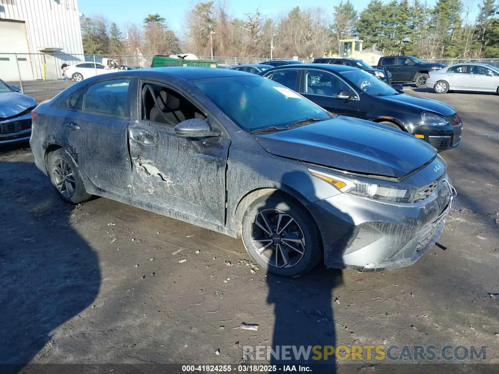 1 Photograph of a damaged car 3KPF24ADXNE466269 KIA FORTE 2022