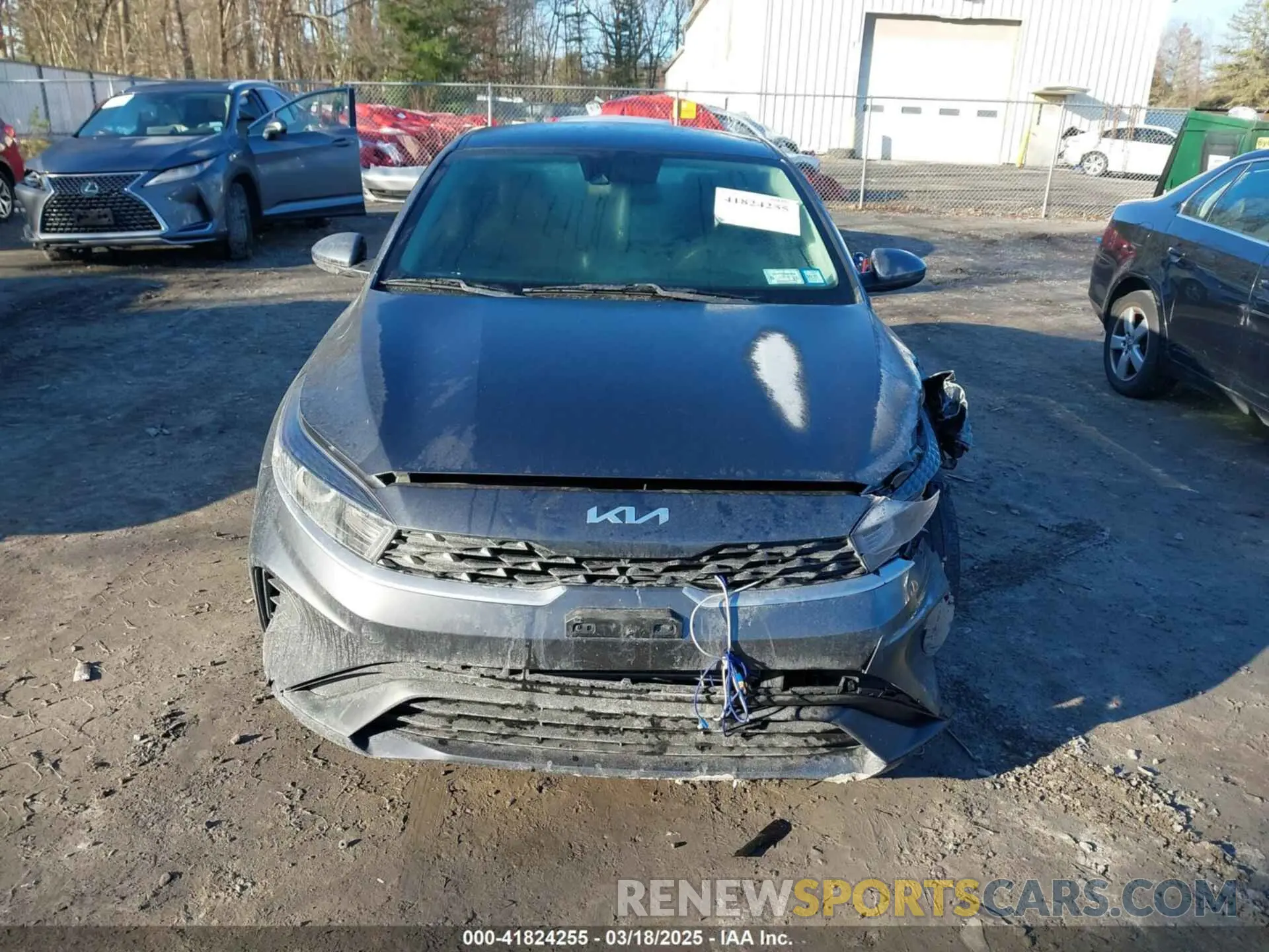 11 Photograph of a damaged car 3KPF24ADXNE466269 KIA FORTE 2022