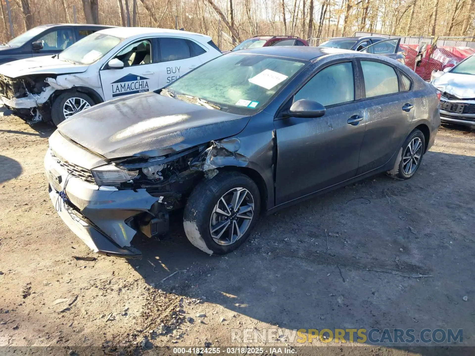 2 Photograph of a damaged car 3KPF24ADXNE466269 KIA FORTE 2022