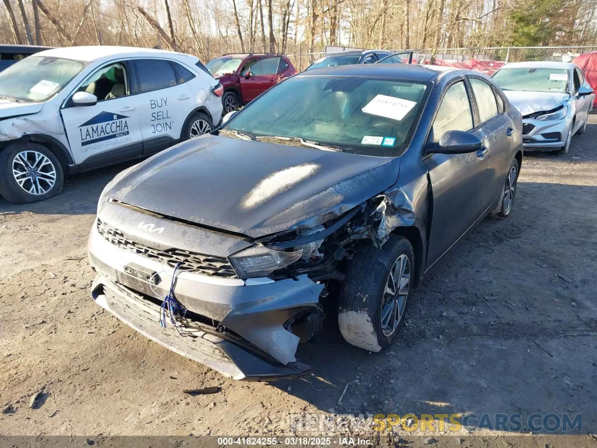 6 Photograph of a damaged car 3KPF24ADXNE466269 KIA FORTE 2022