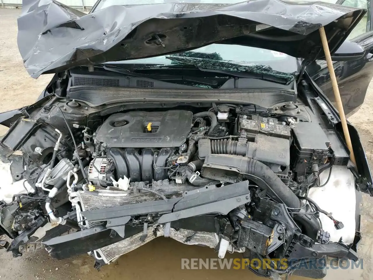 13 Photograph of a damaged car 3KPF24ADXNE493746 KIA FORTE 2022