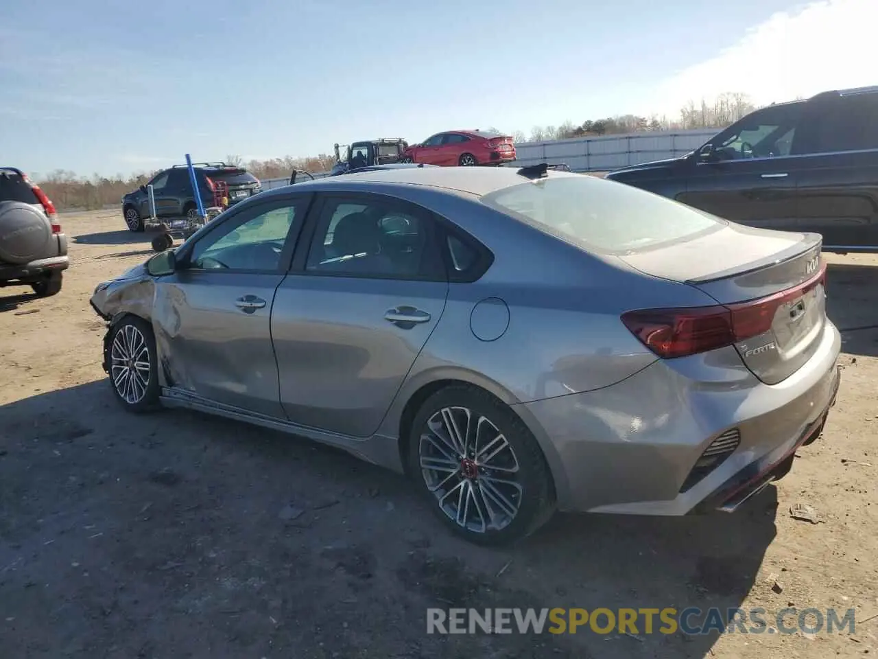 2 Photograph of a damaged car 3KPF44AC0NE443875 KIA FORTE 2022