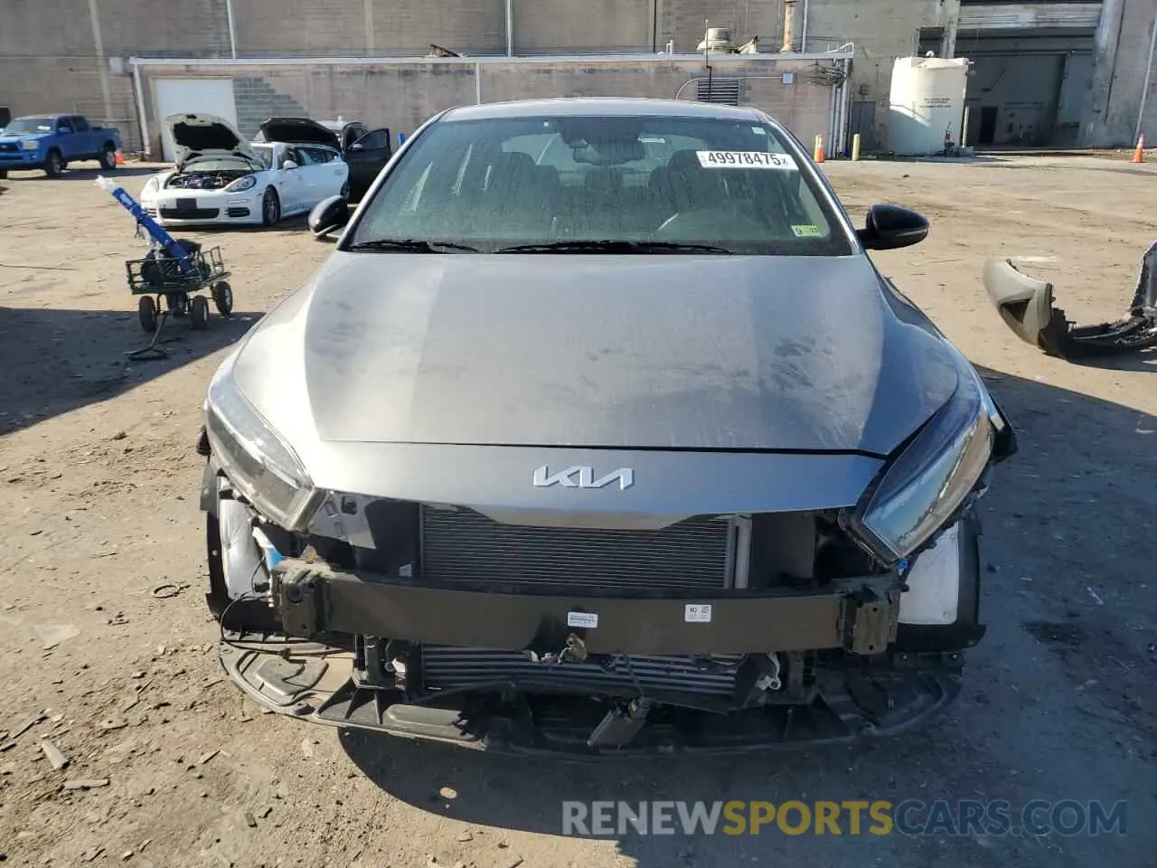 5 Photograph of a damaged car 3KPF44AC0NE443875 KIA FORTE 2022