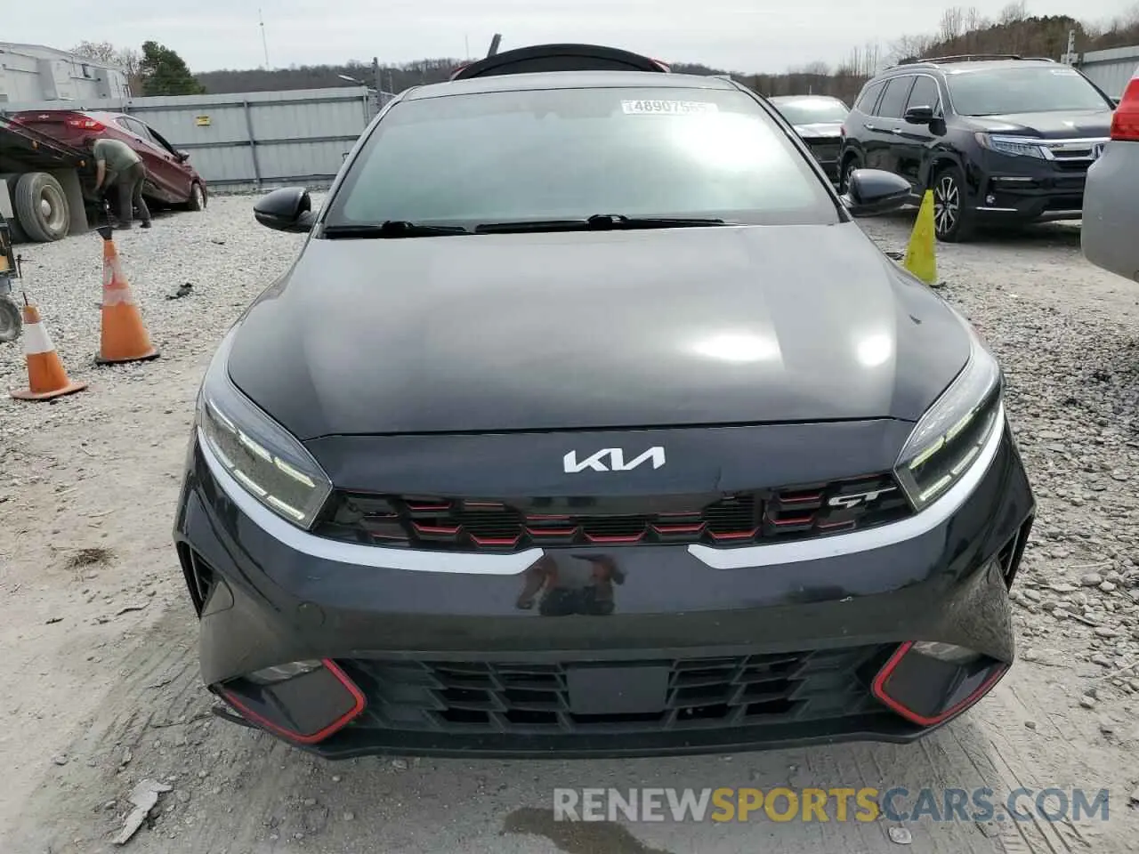 5 Photograph of a damaged car 3KPF44AC0NE456173 KIA FORTE 2022