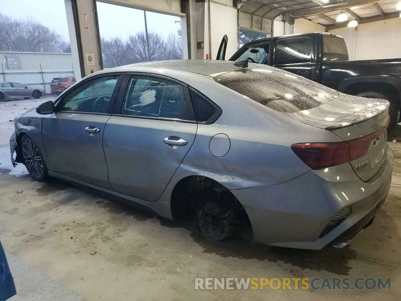 2 Photograph of a damaged car 3KPF44AC0NE462328 KIA FORTE 2022