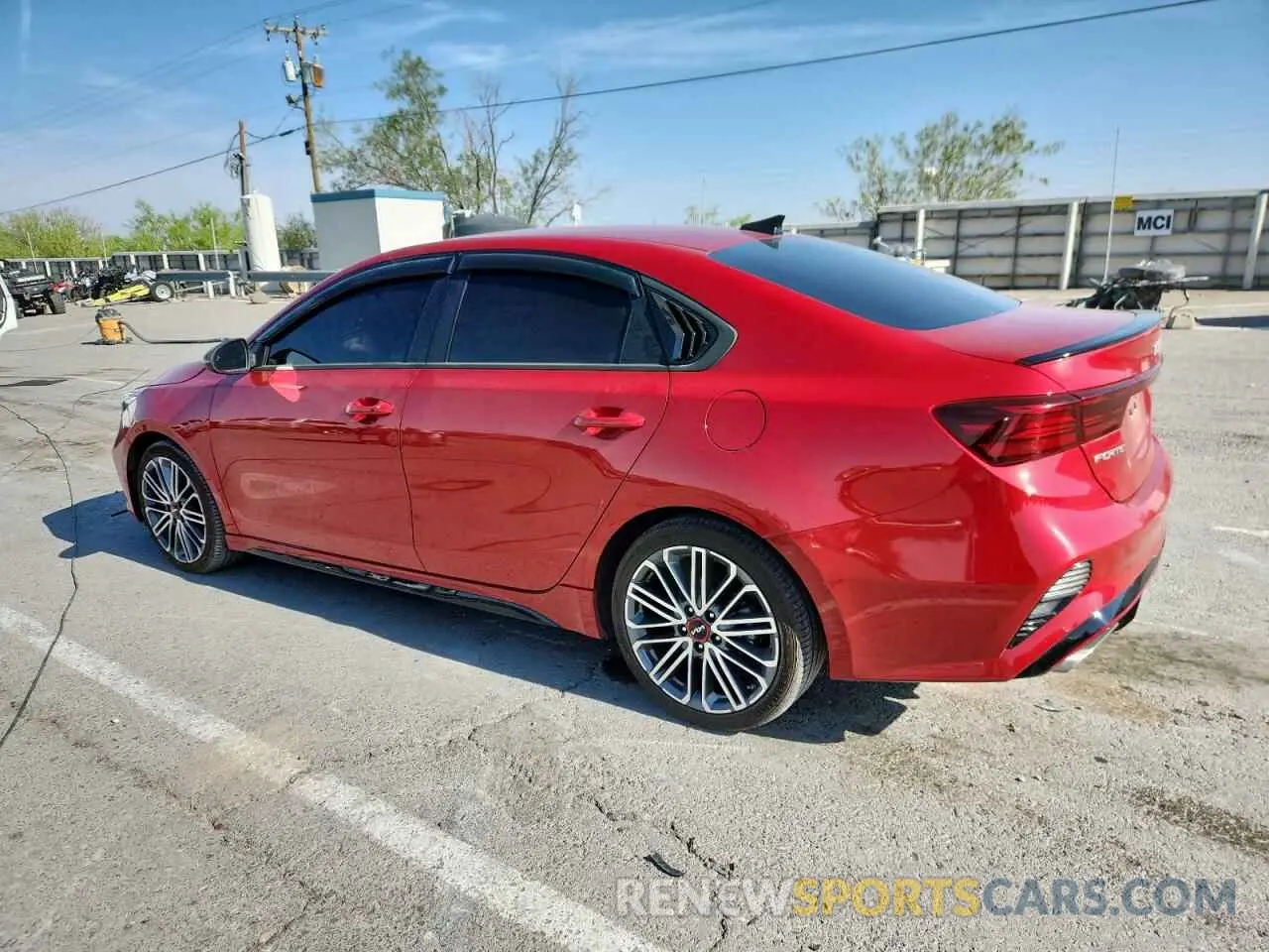 2 Photograph of a damaged car 3KPF44AC1NE477209 KIA FORTE 2022