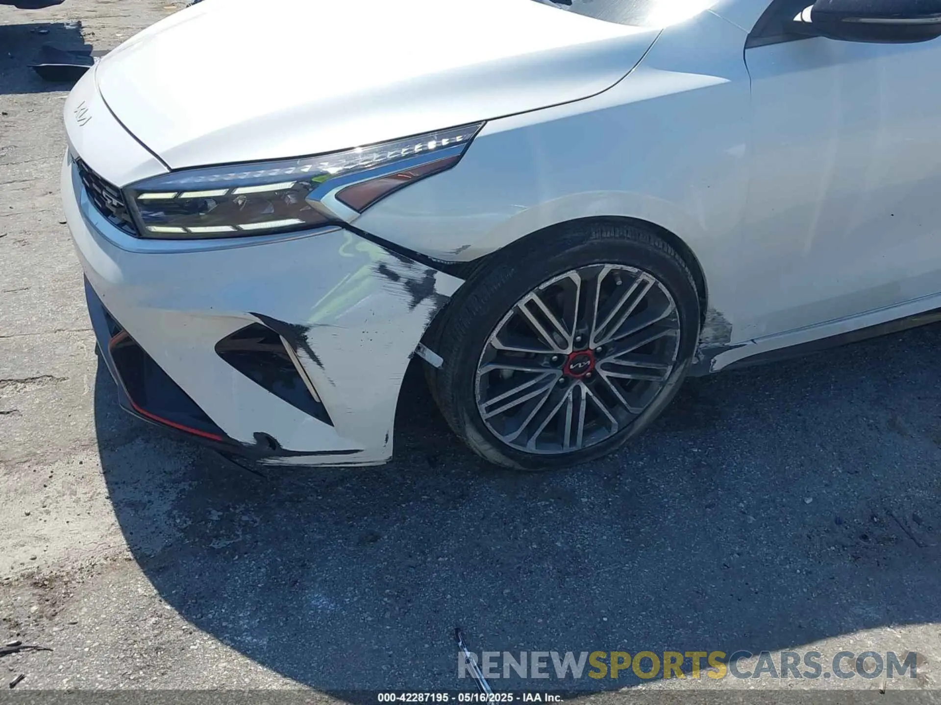 6 Photograph of a damaged car 3KPF44AC2NE462637 KIA FORTE 2022