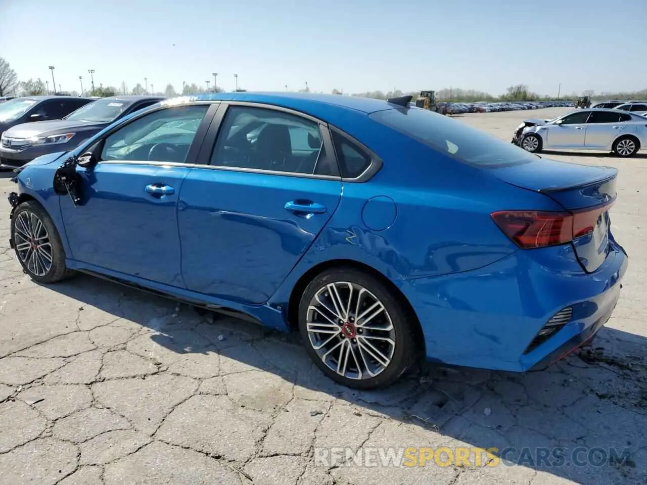 2 Photograph of a damaged car 3KPF44AC2NE479177 KIA FORTE 2022