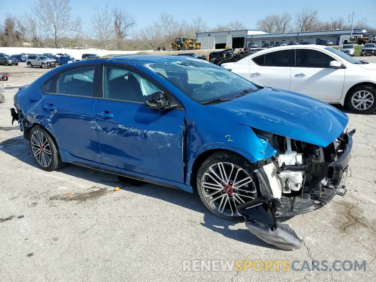 4 Photograph of a damaged car 3KPF44AC2NE479177 KIA FORTE 2022
