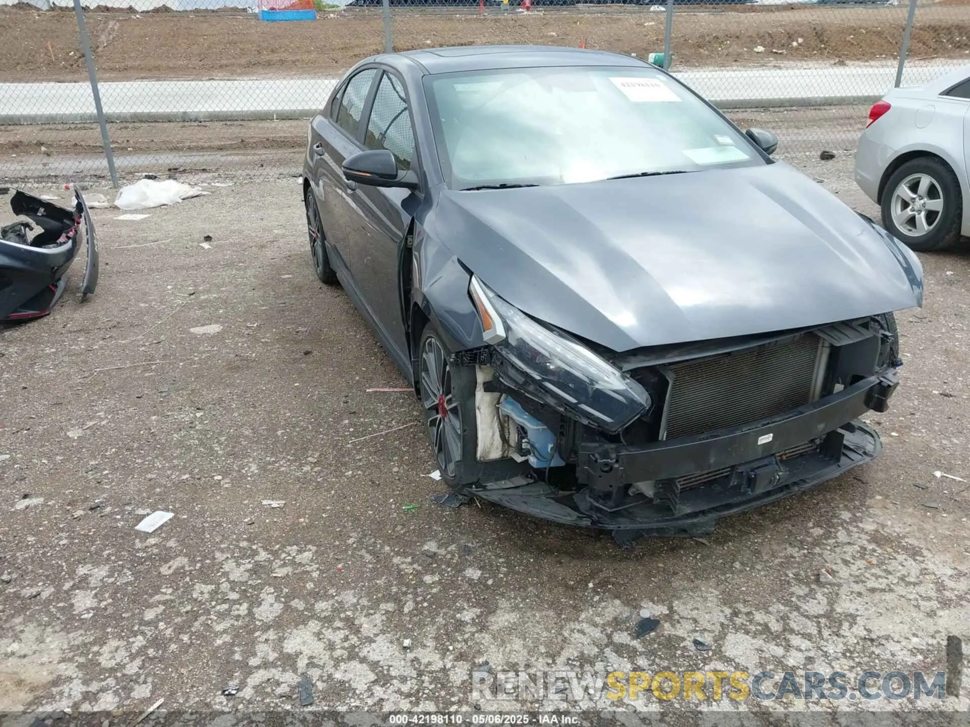 1 Photograph of a damaged car 3KPF44AC3NE486011 KIA FORTE 2022