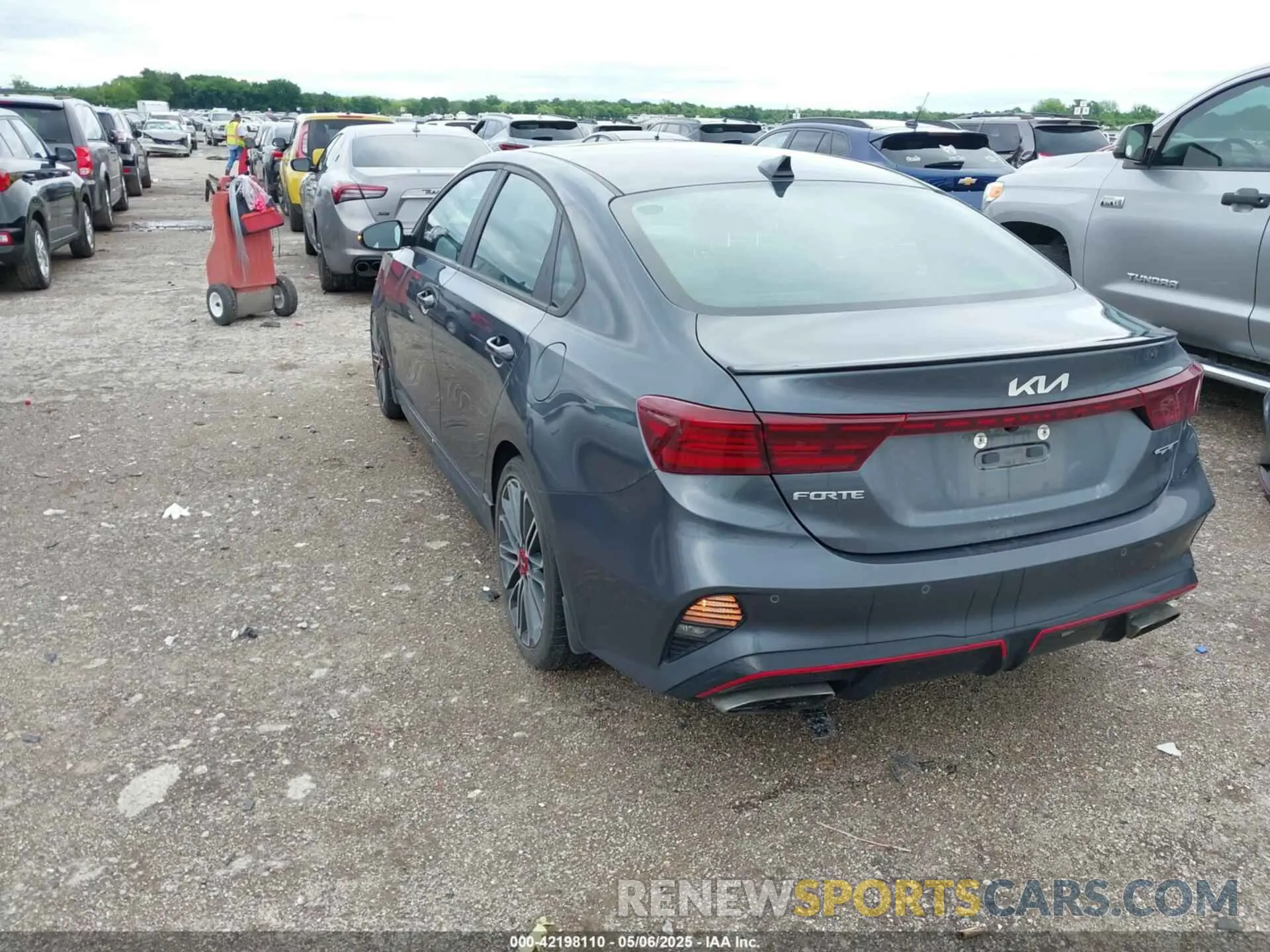 3 Photograph of a damaged car 3KPF44AC3NE486011 KIA FORTE 2022