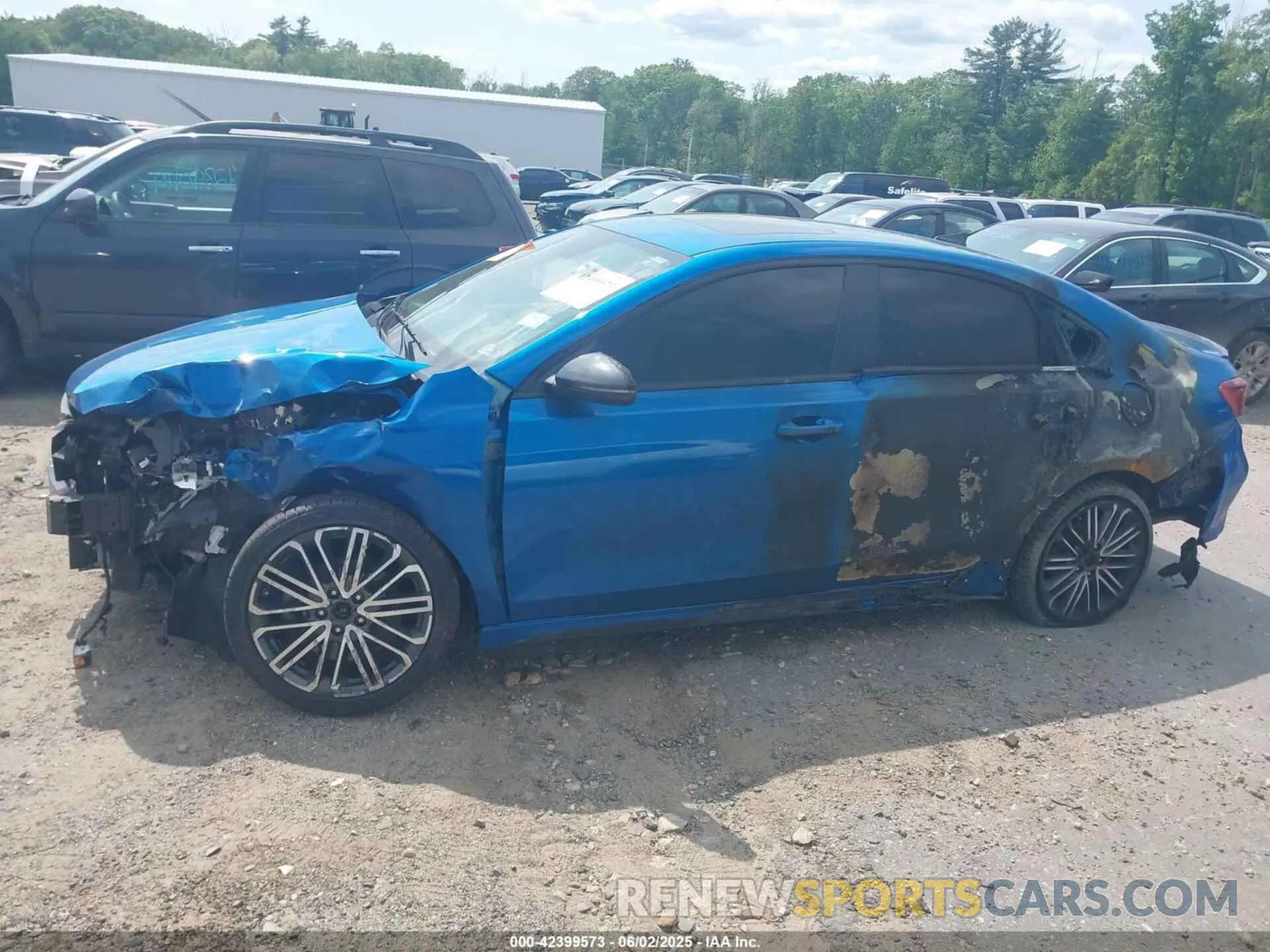 6 Photograph of a damaged car 3KPF44AC6NE445890 KIA FORTE 2022