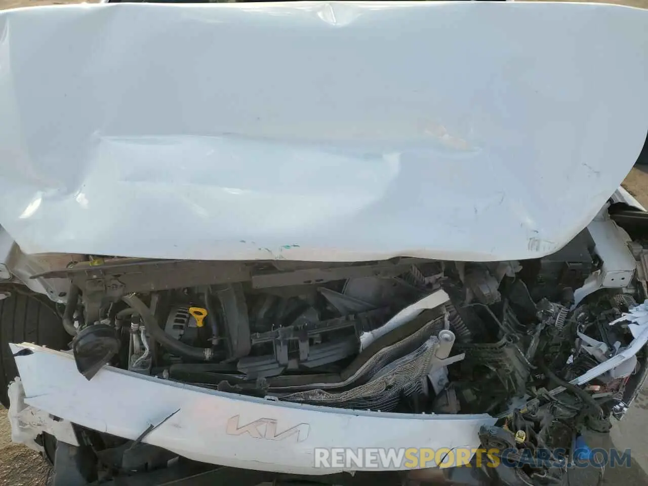 11 Photograph of a damaged car 3KPF44AC6NE488321 KIA FORTE 2022