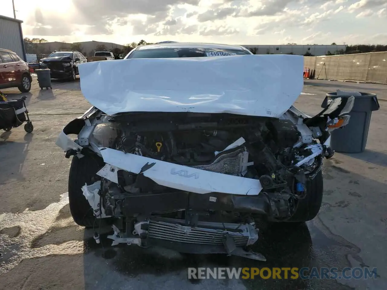 5 Photograph of a damaged car 3KPF44AC6NE488321 KIA FORTE 2022