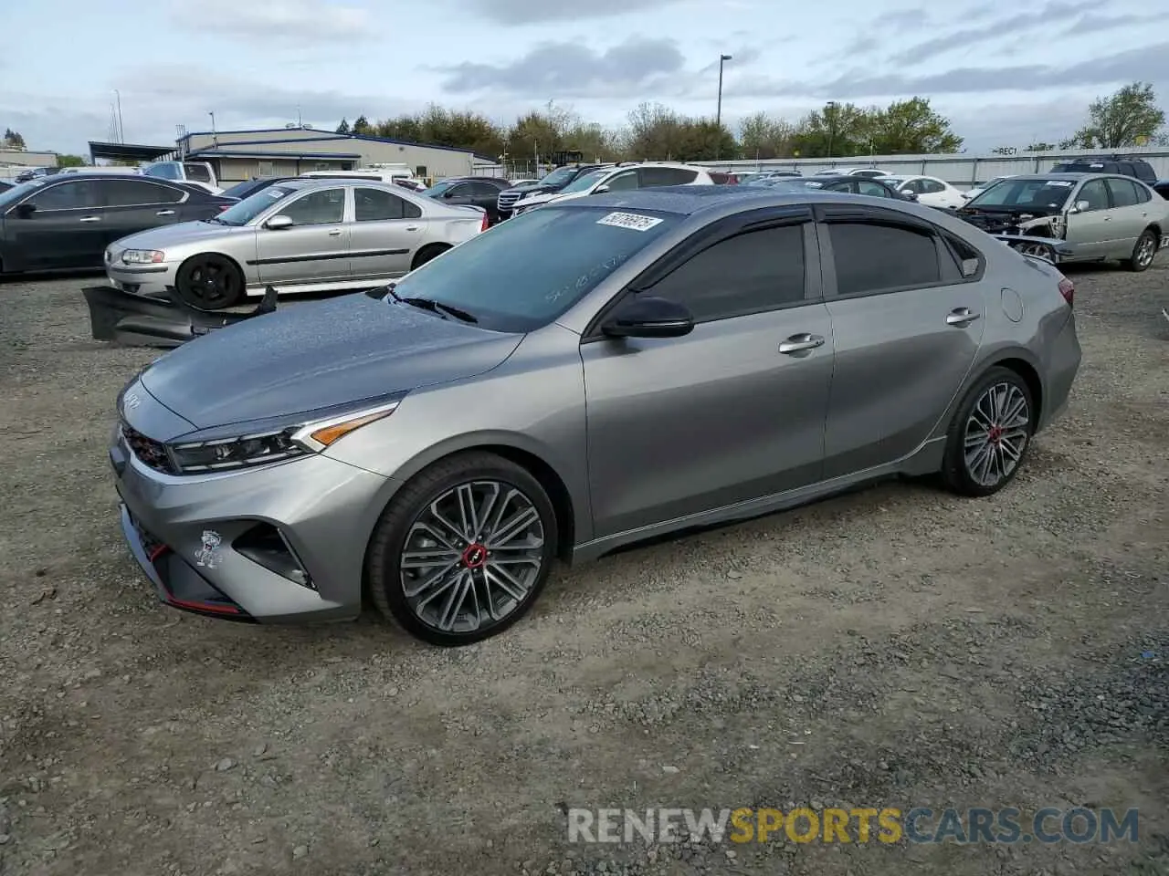 1 Photograph of a damaged car 3KPF44AC7NE457191 KIA FORTE 2022