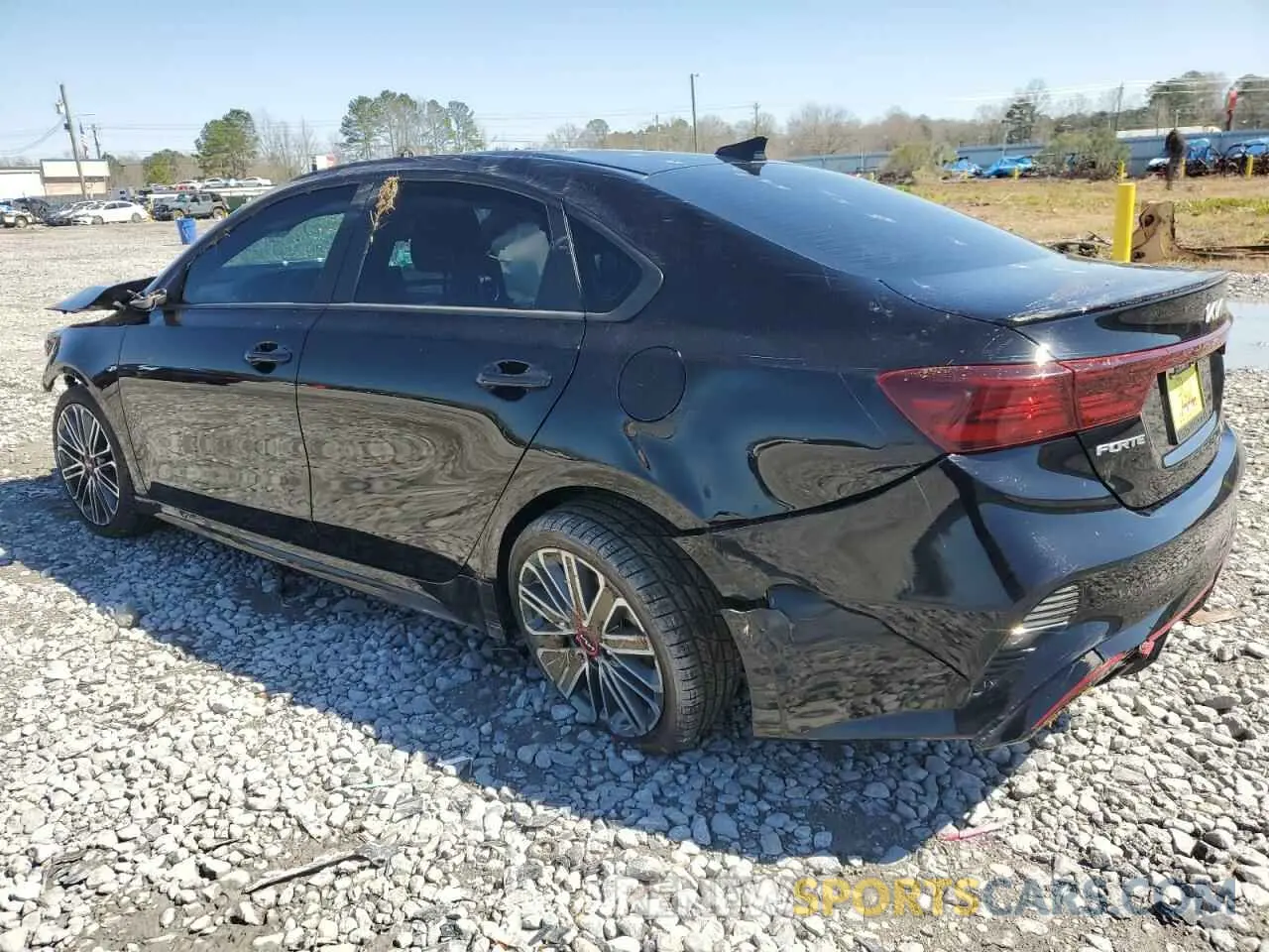 2 Photograph of a damaged car 3KPF44AC8NE434552 KIA FORTE 2022