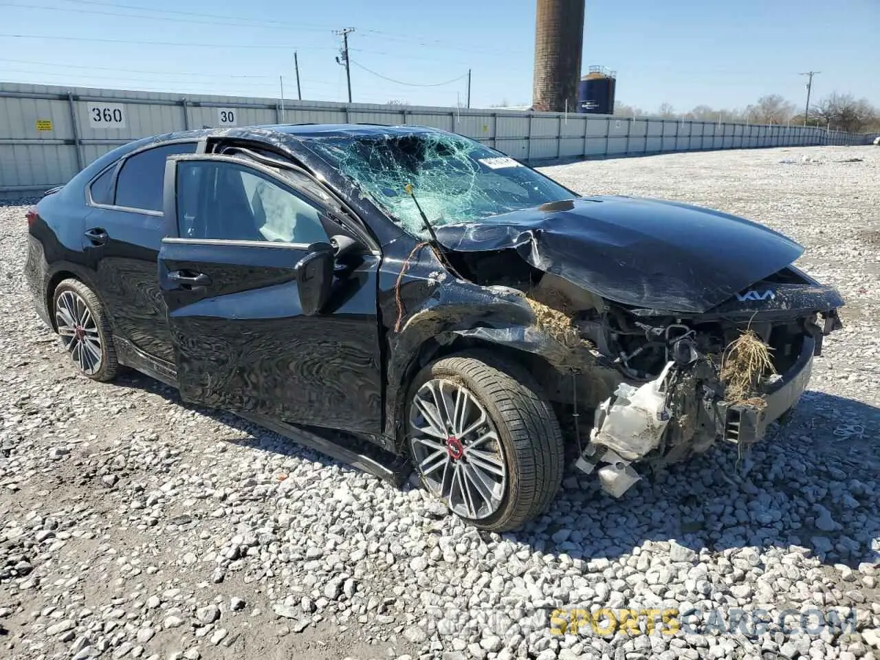 4 Photograph of a damaged car 3KPF44AC8NE434552 KIA FORTE 2022
