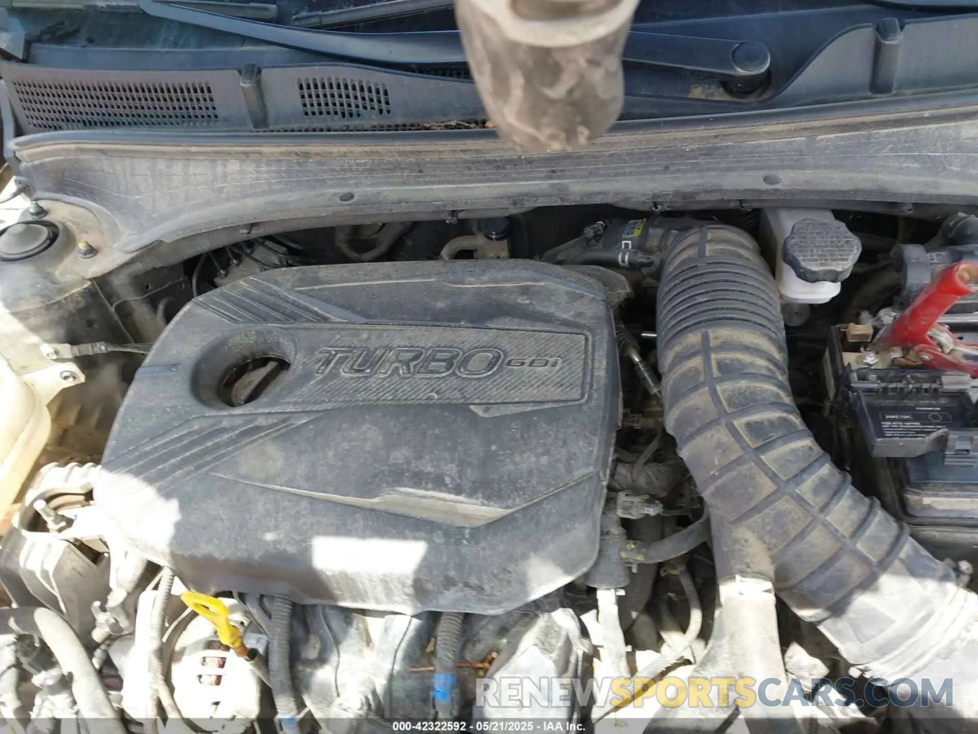 10 Photograph of a damaged car 3KPF44AC8NE447642 KIA FORTE 2022