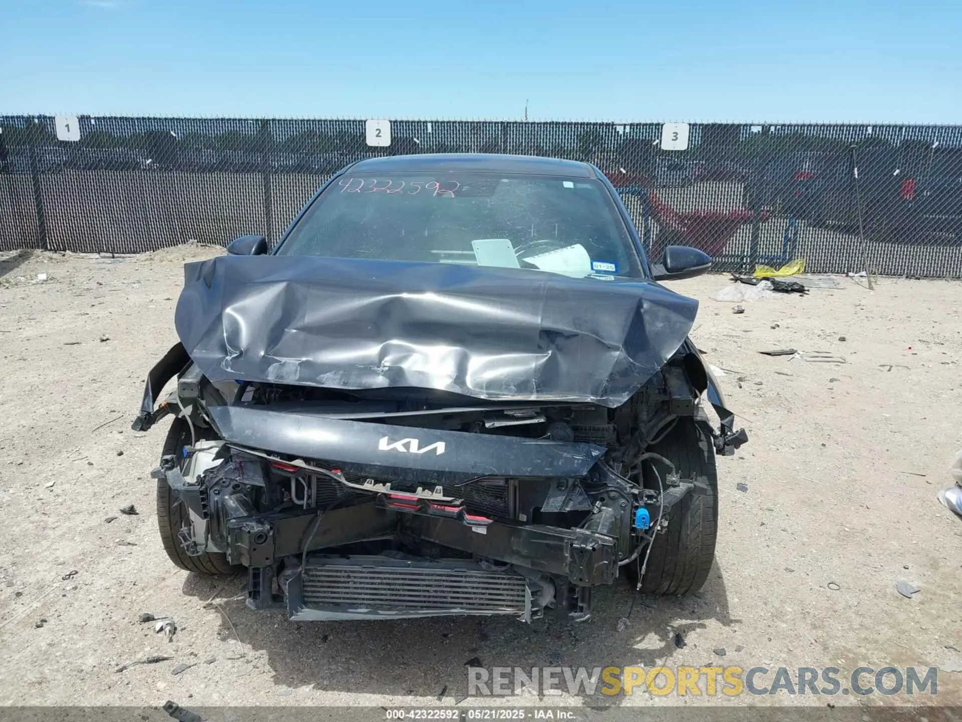 13 Photograph of a damaged car 3KPF44AC8NE447642 KIA FORTE 2022