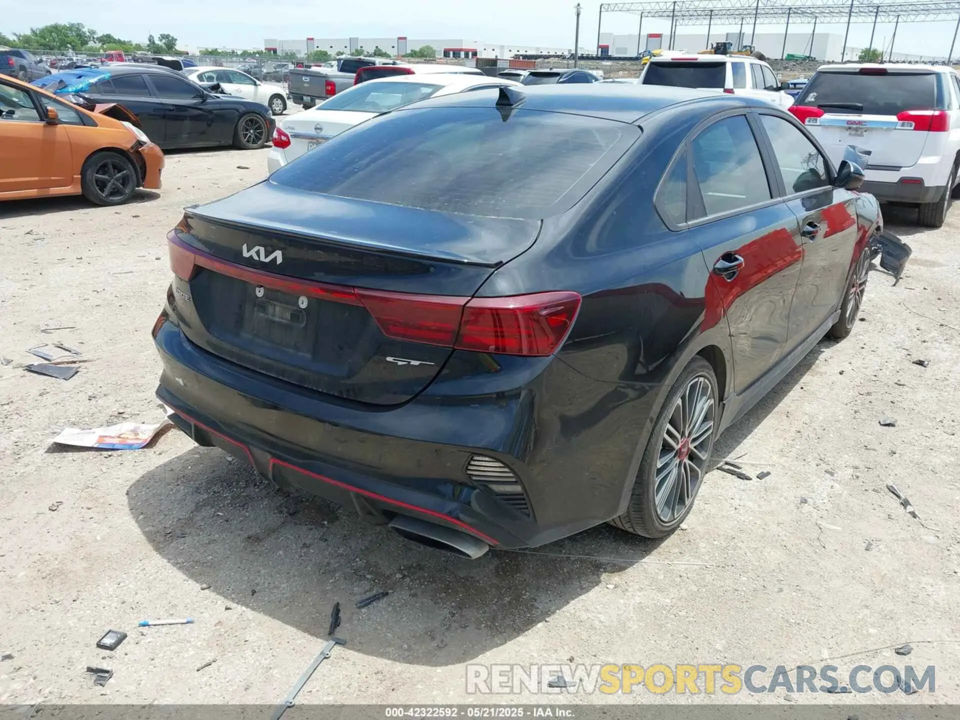 4 Photograph of a damaged car 3KPF44AC8NE447642 KIA FORTE 2022