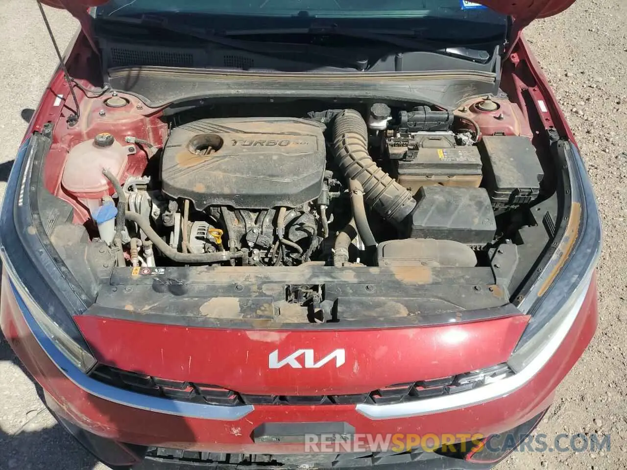 11 Photograph of a damaged car 3KPF44AC9NE433863 KIA FORTE 2022