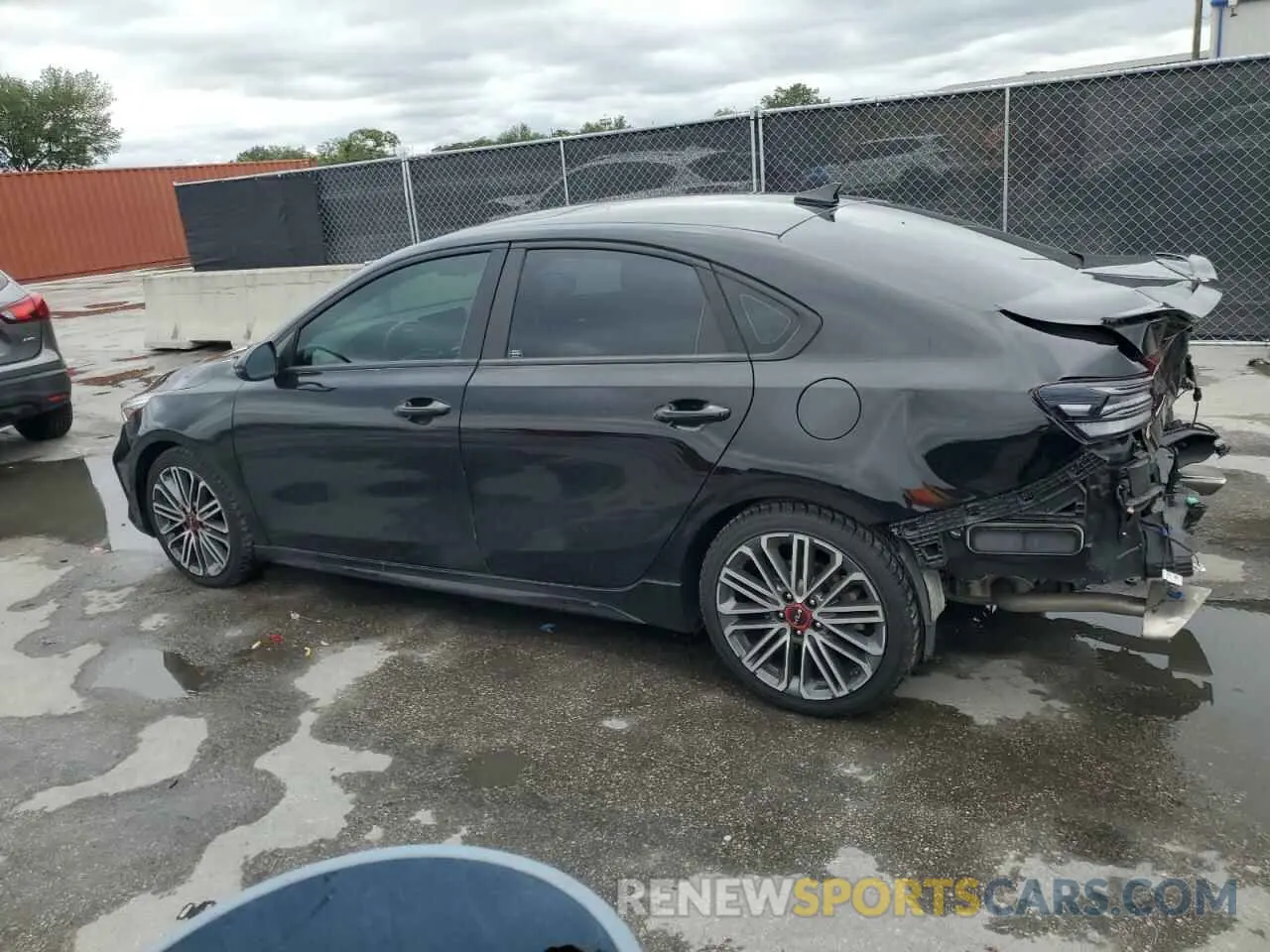 2 Photograph of a damaged car 3KPF44AC9NE451487 KIA FORTE 2022