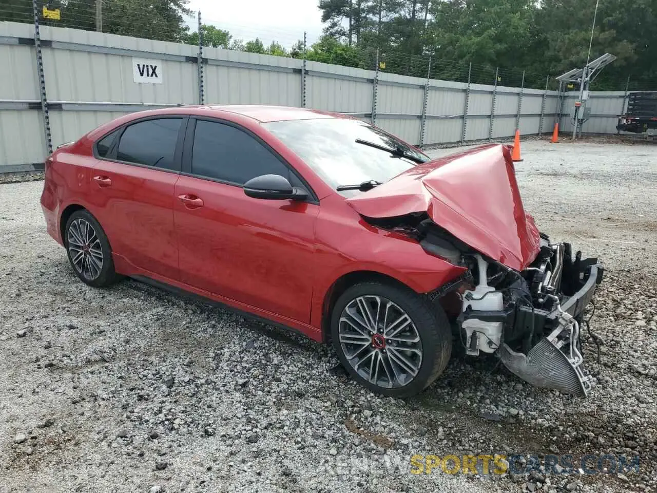 4 Photograph of a damaged car 3KPF44AC9NE495554 KIA FORTE 2022