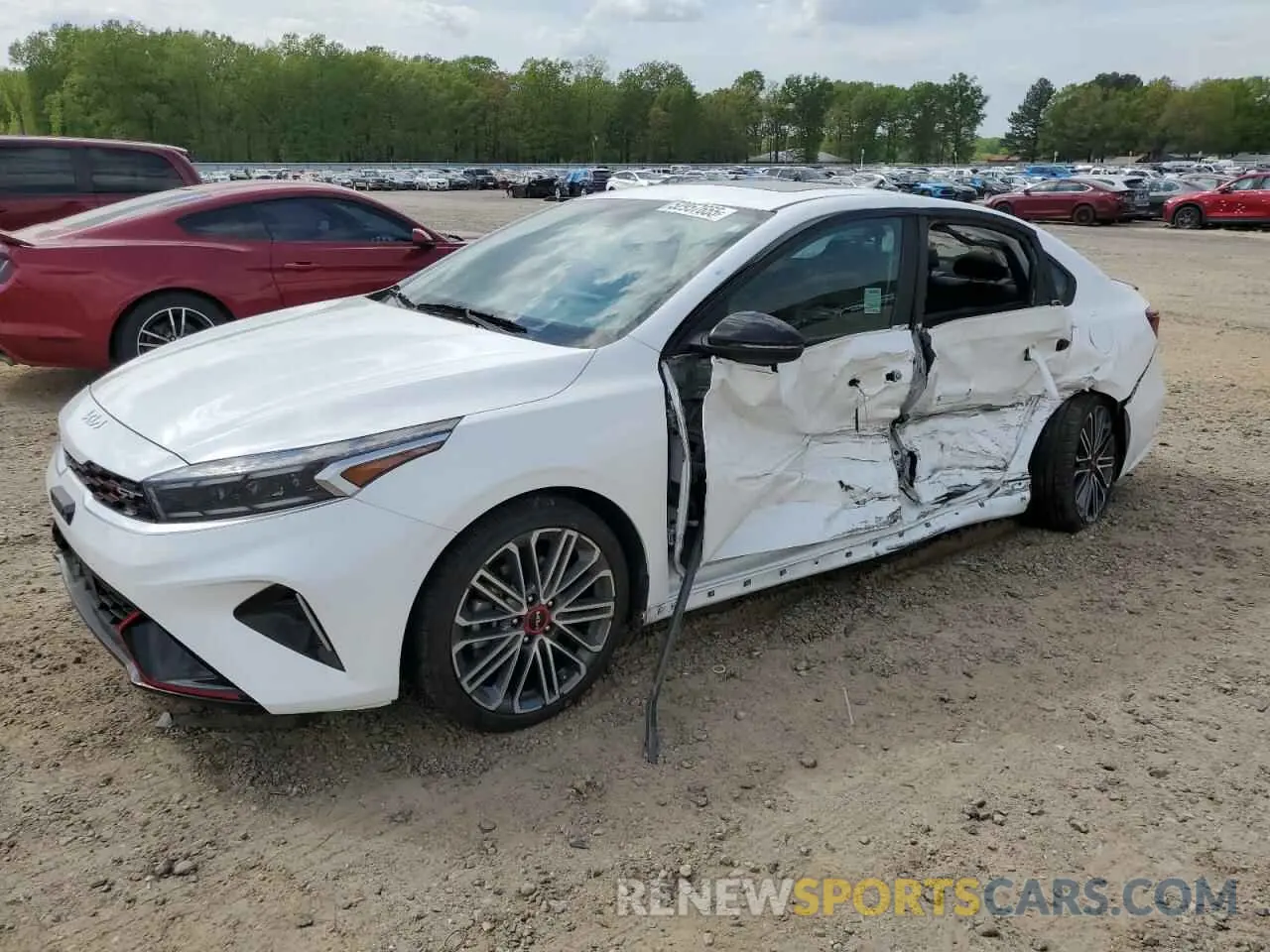 1 Photograph of a damaged car 3KPF44ACXNE434942 KIA FORTE 2022