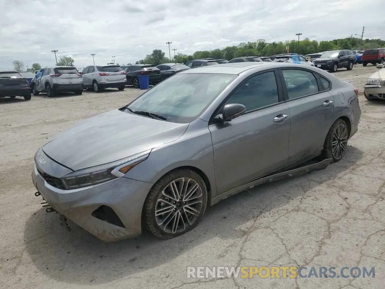 1 Photograph of a damaged car 3KPF44ACXNE449943 KIA FORTE 2022