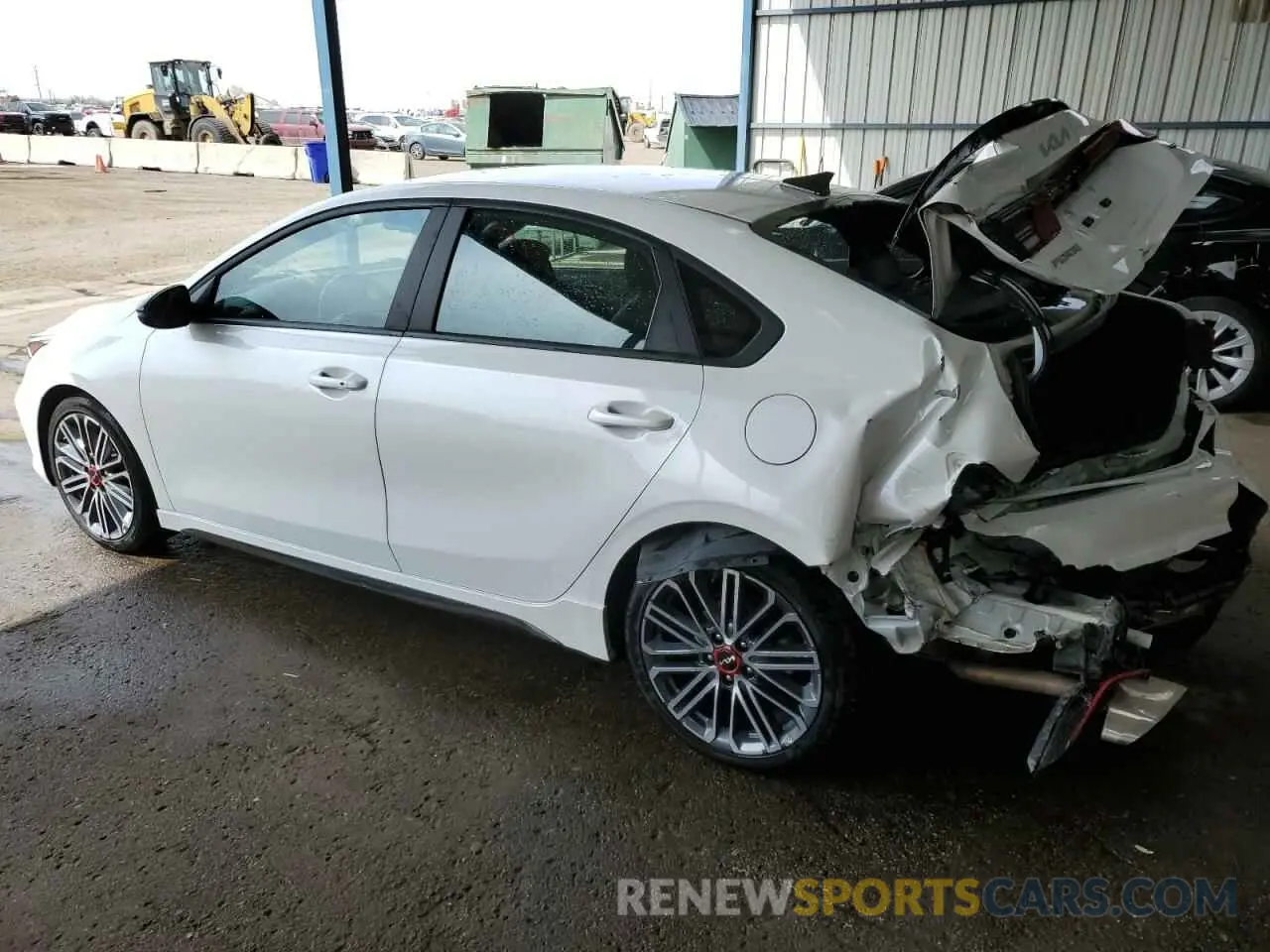 2 Photograph of a damaged car 3KPF44ACXNE462465 KIA FORTE 2022