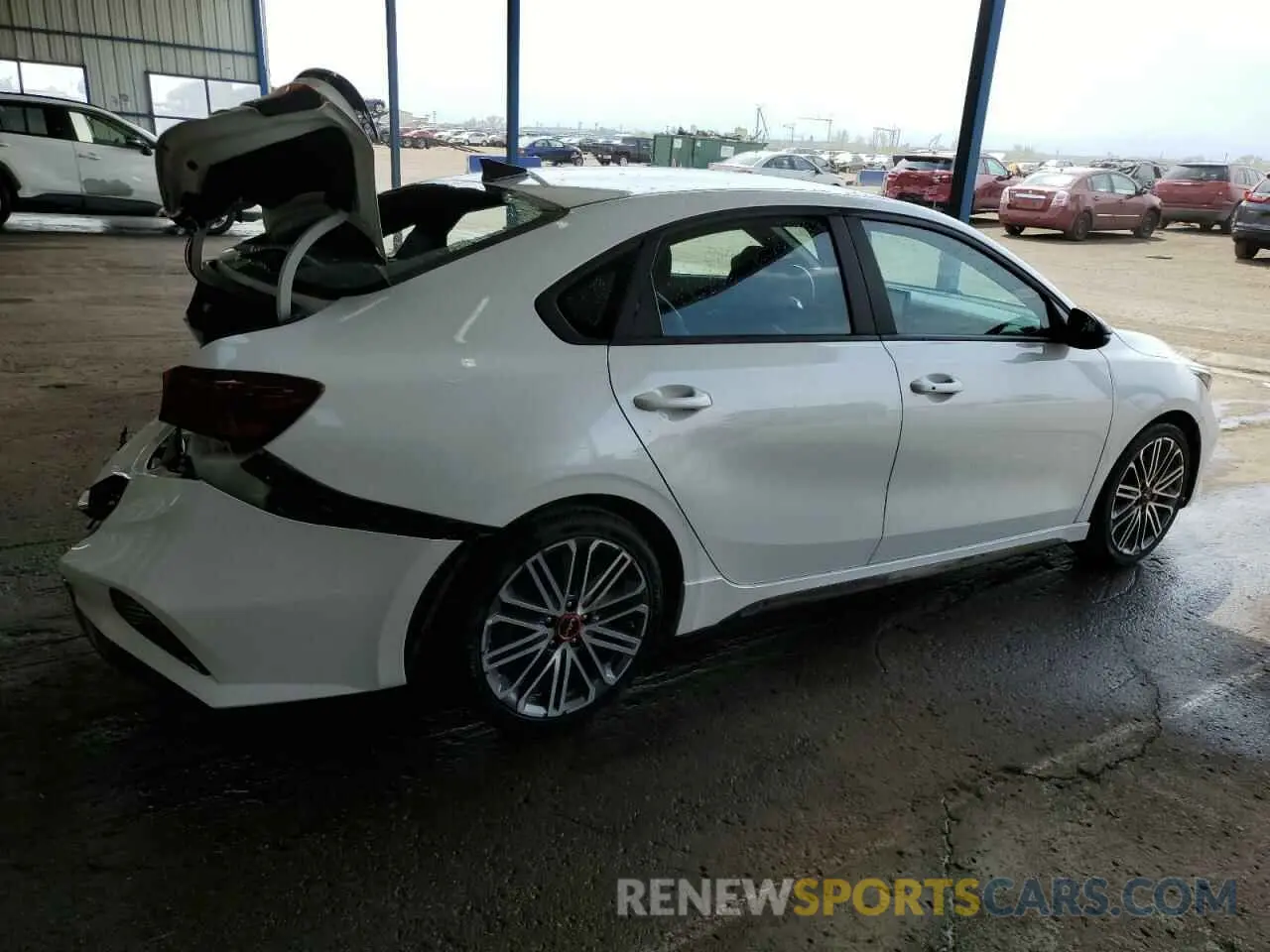 3 Photograph of a damaged car 3KPF44ACXNE462465 KIA FORTE 2022