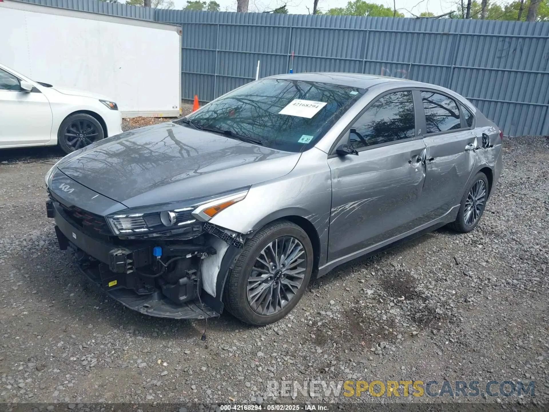 2 Photograph of a damaged car 3KPF54AD0NE490720 KIA FORTE 2022