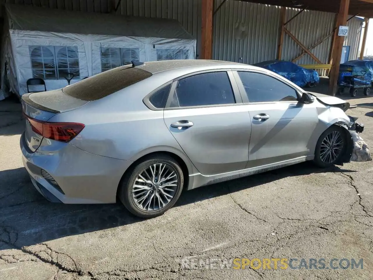 3 Photograph of a damaged car 3KPF54AD0NE504535 KIA FORTE 2022