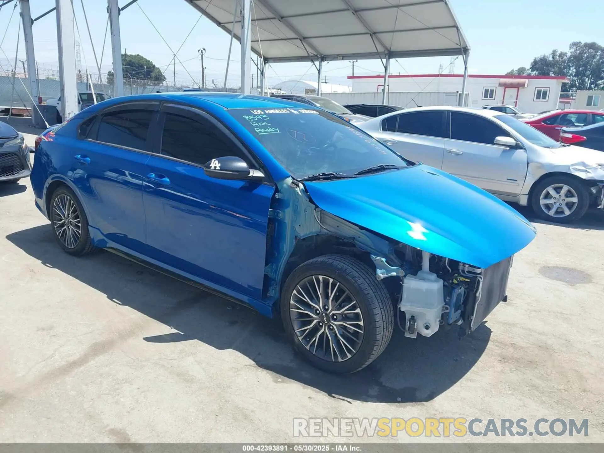 1 Photograph of a damaged car 3KPF54AD1NE431093 KIA FORTE 2022