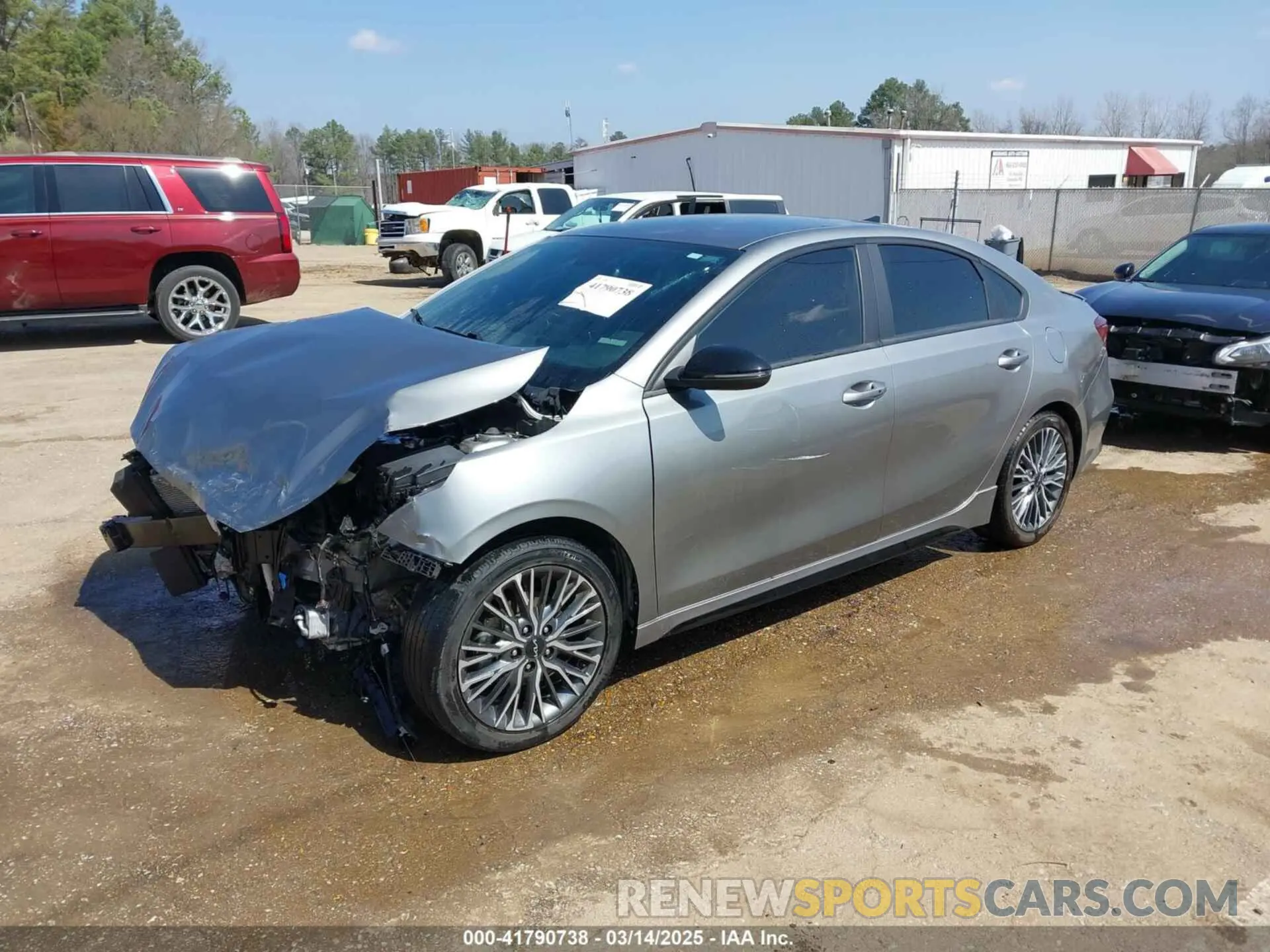 2 Photograph of a damaged car 3KPF54AD1NE435919 KIA FORTE 2022
