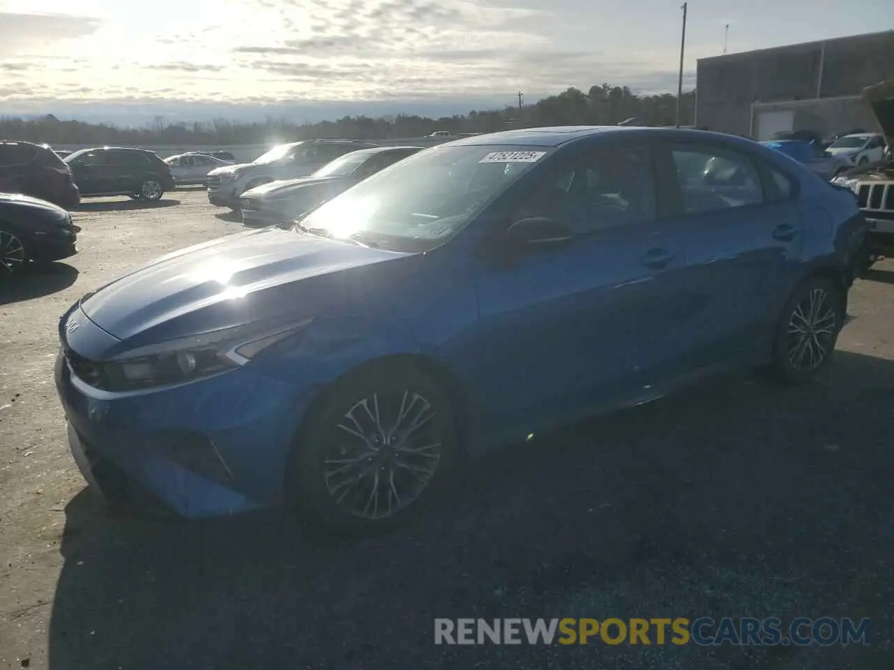 1 Photograph of a damaged car 3KPF54AD1NE478706 KIA FORTE 2022