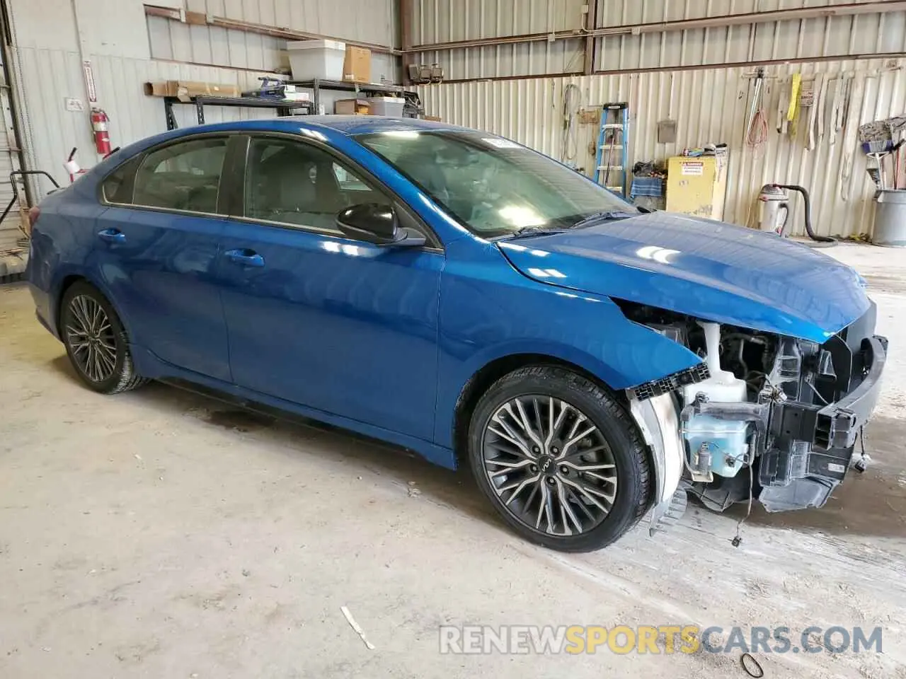 4 Photograph of a damaged car 3KPF54AD1NE486109 KIA FORTE 2022