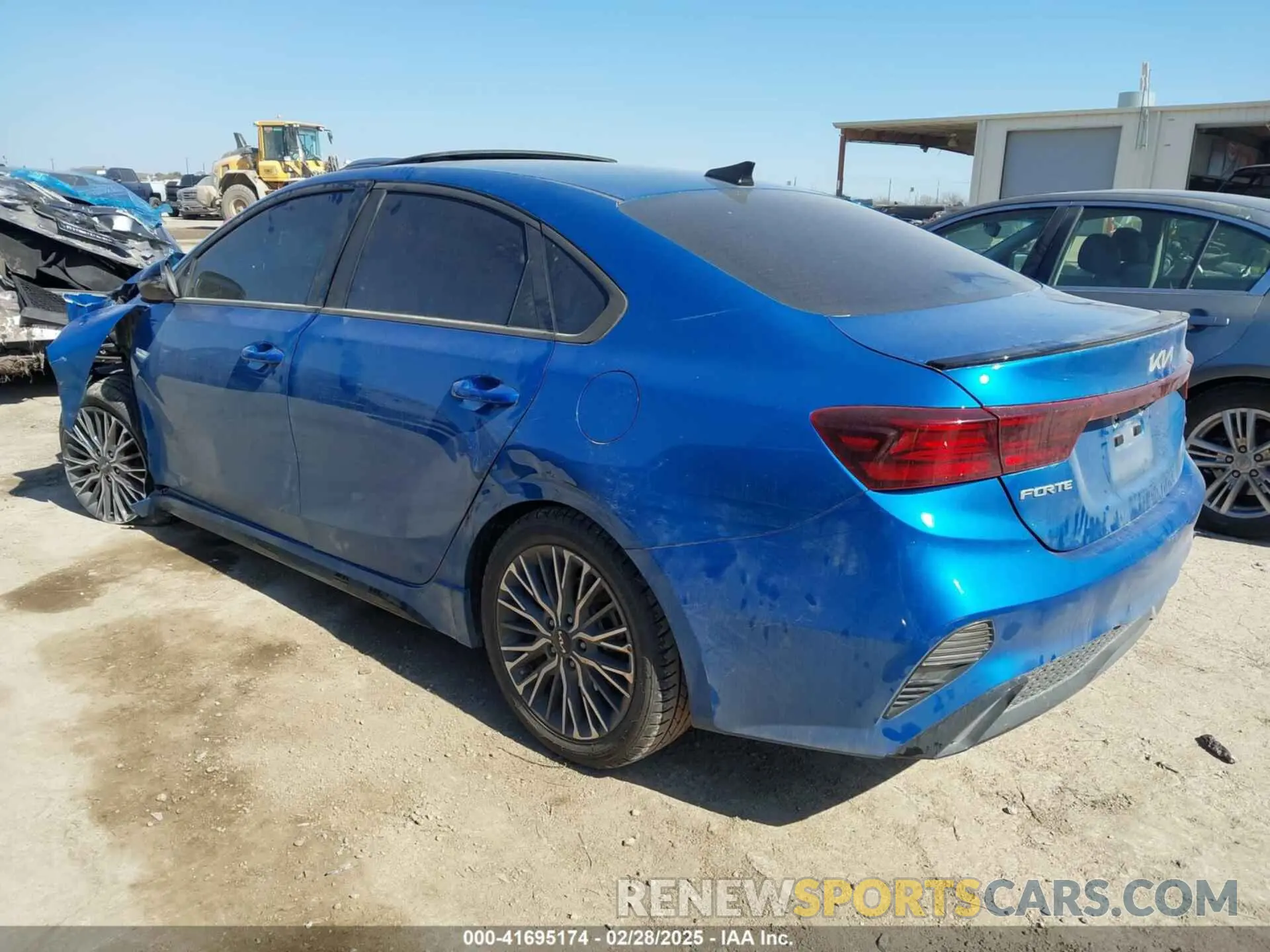3 Photograph of a damaged car 3KPF54AD1NE491780 KIA FORTE 2022