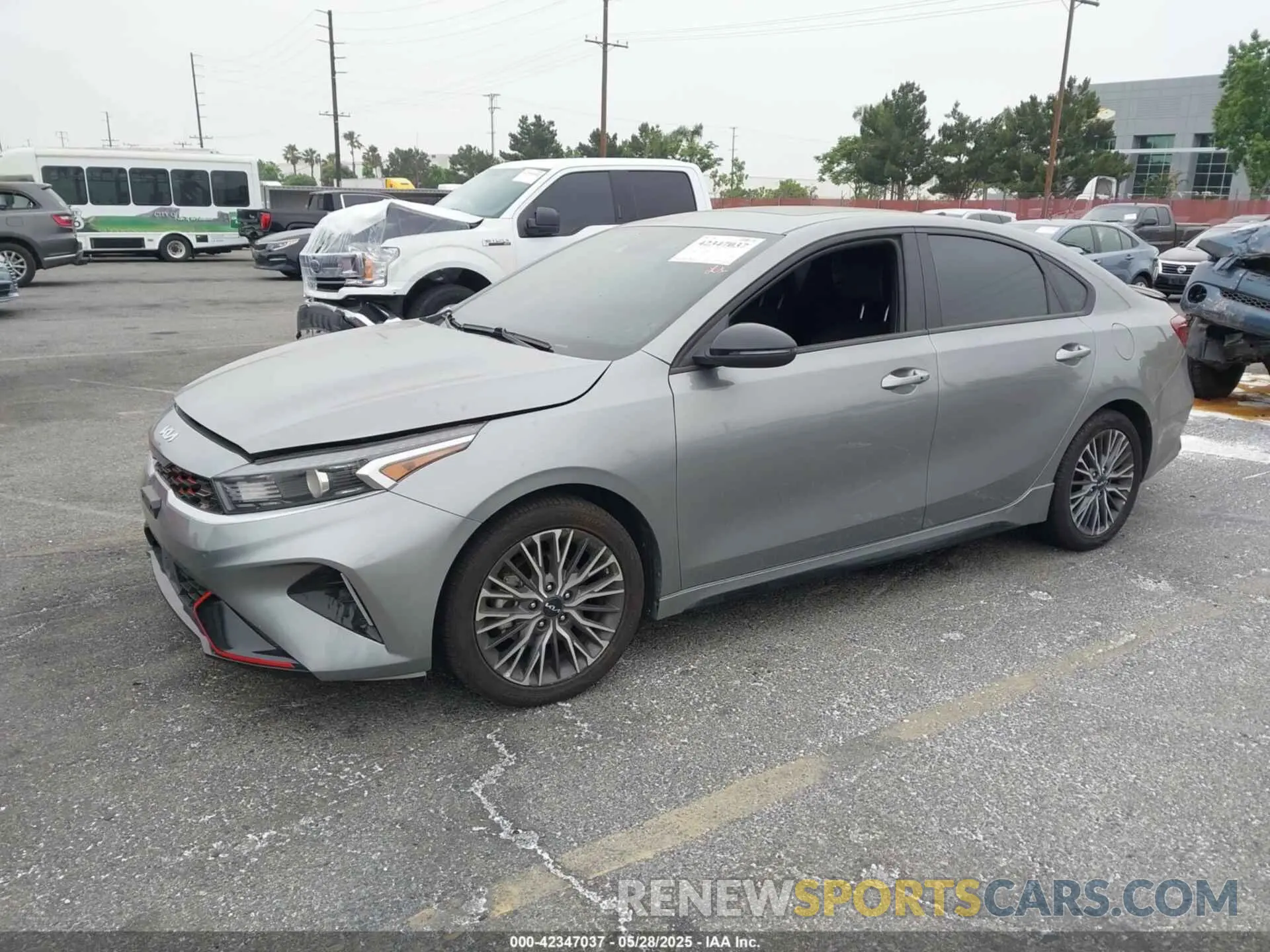 2 Photograph of a damaged car 3KPF54AD1NE504141 KIA FORTE 2022