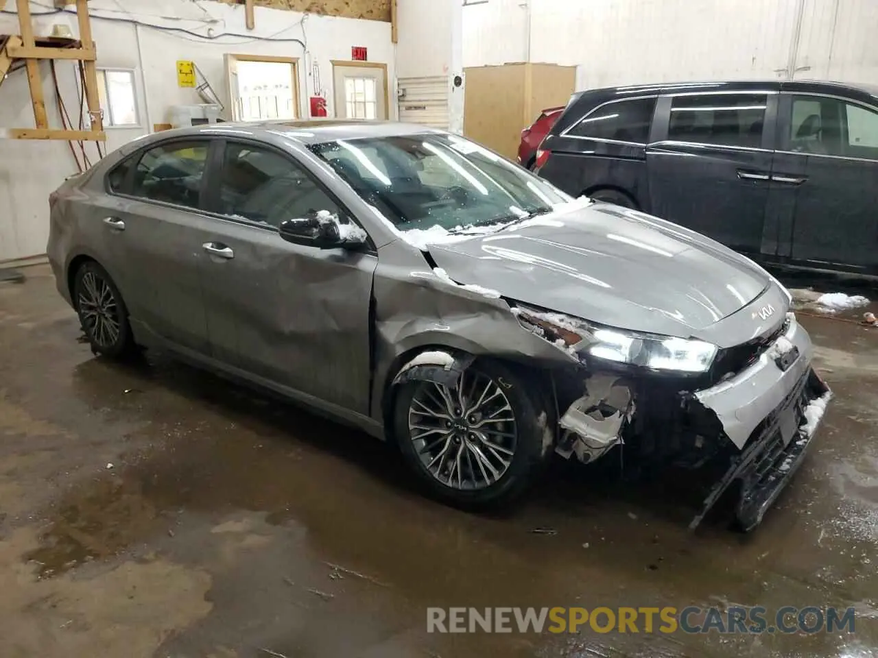 4 Photograph of a damaged car 3KPF54AD2NE421107 KIA FORTE 2022