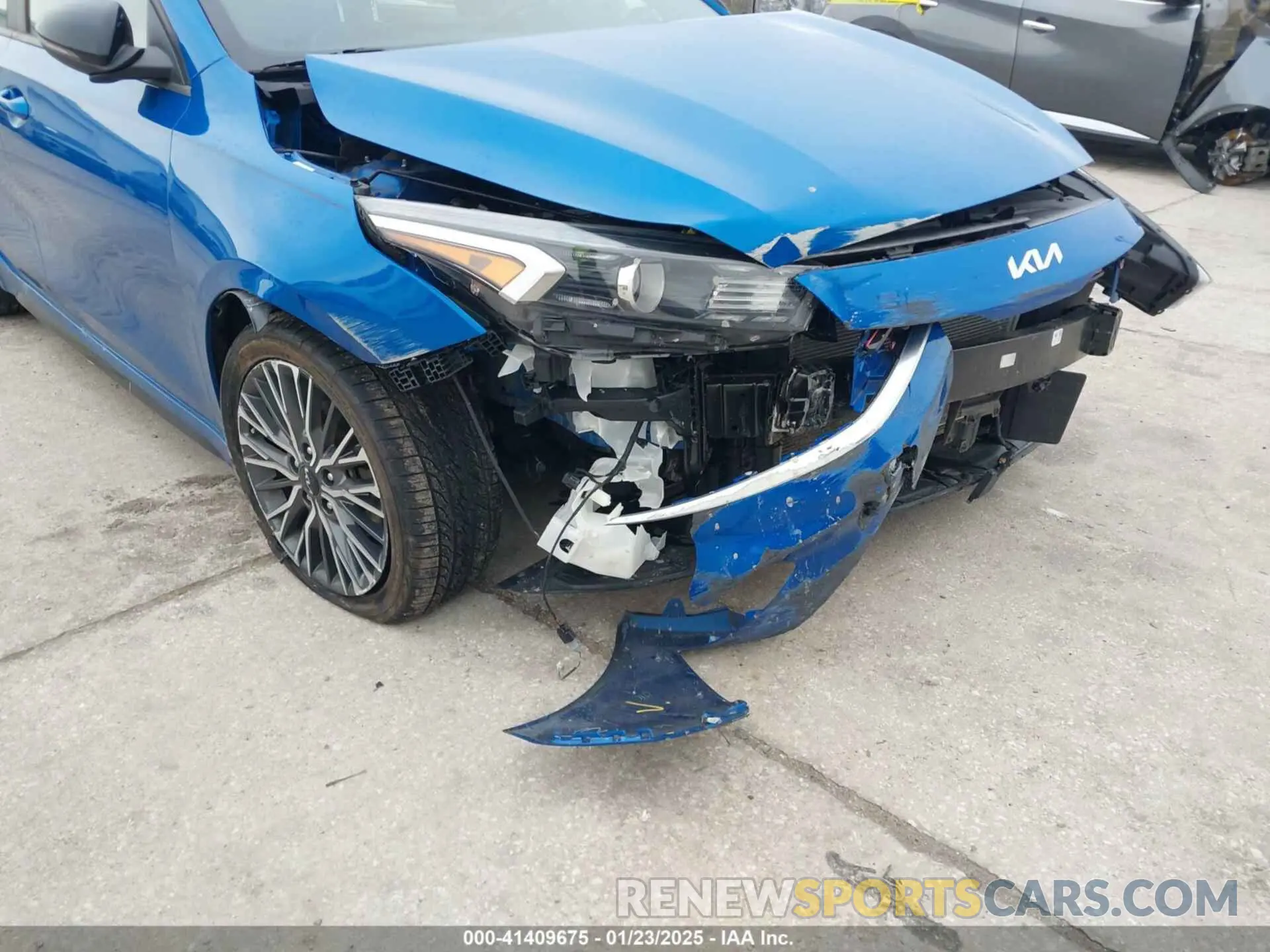 6 Photograph of a damaged car 3KPF54AD2NE444225 KIA FORTE 2022