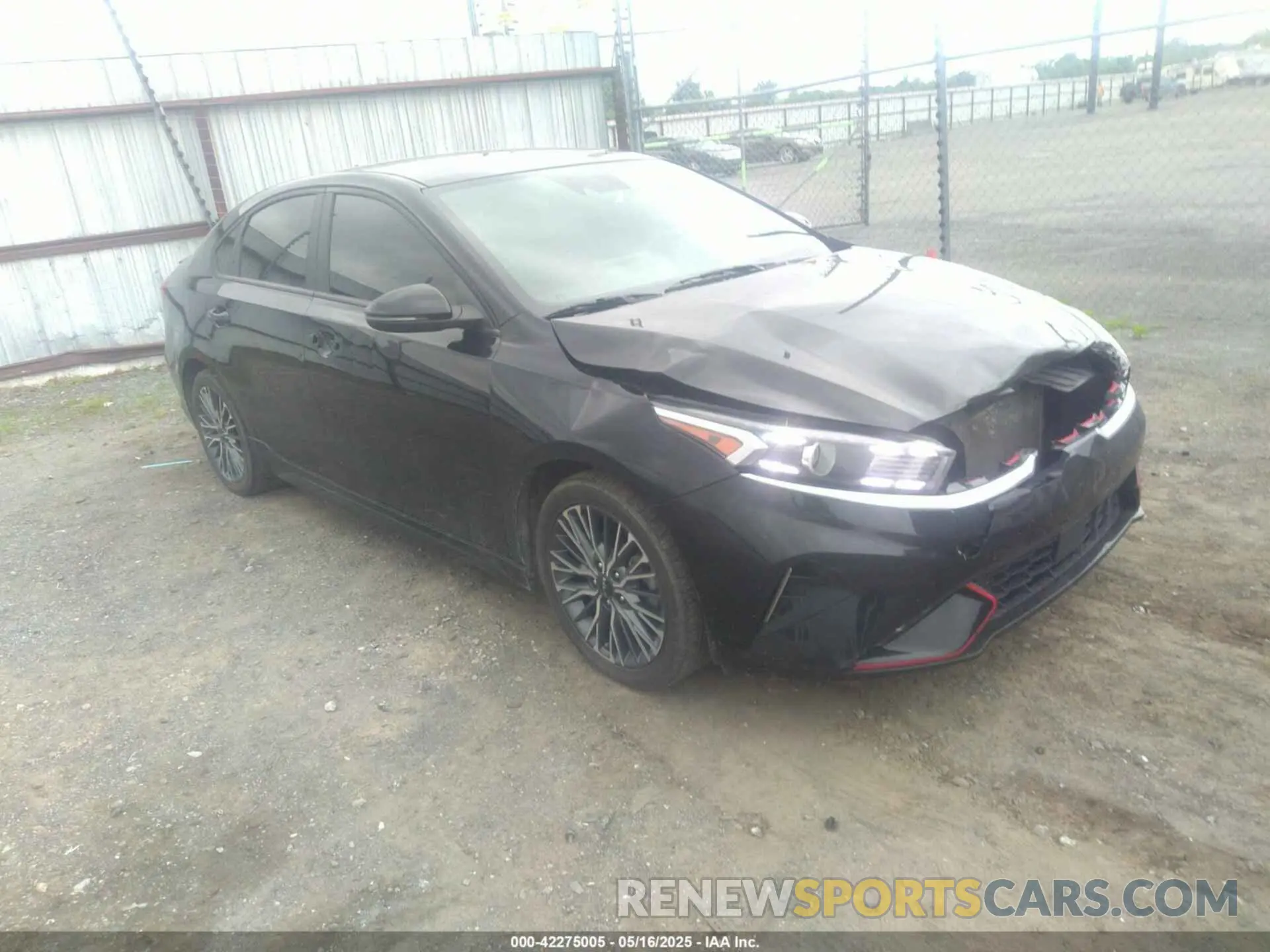 1 Photograph of a damaged car 3KPF54AD2NE448775 KIA FORTE 2022