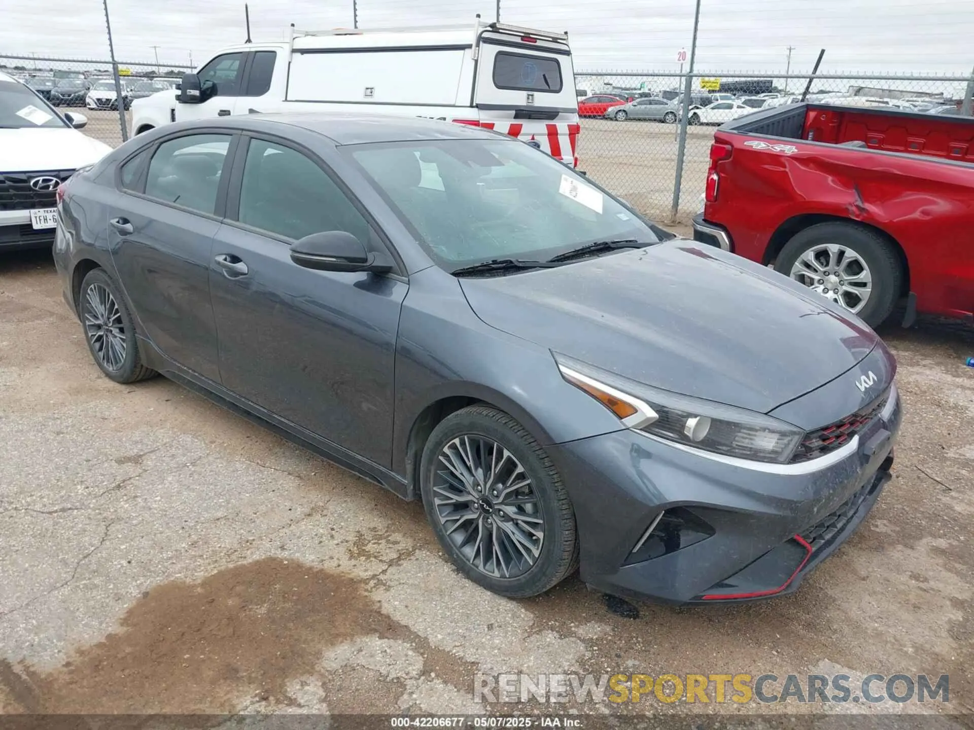 1 Photograph of a damaged car 3KPF54AD2NE478780 KIA FORTE 2022