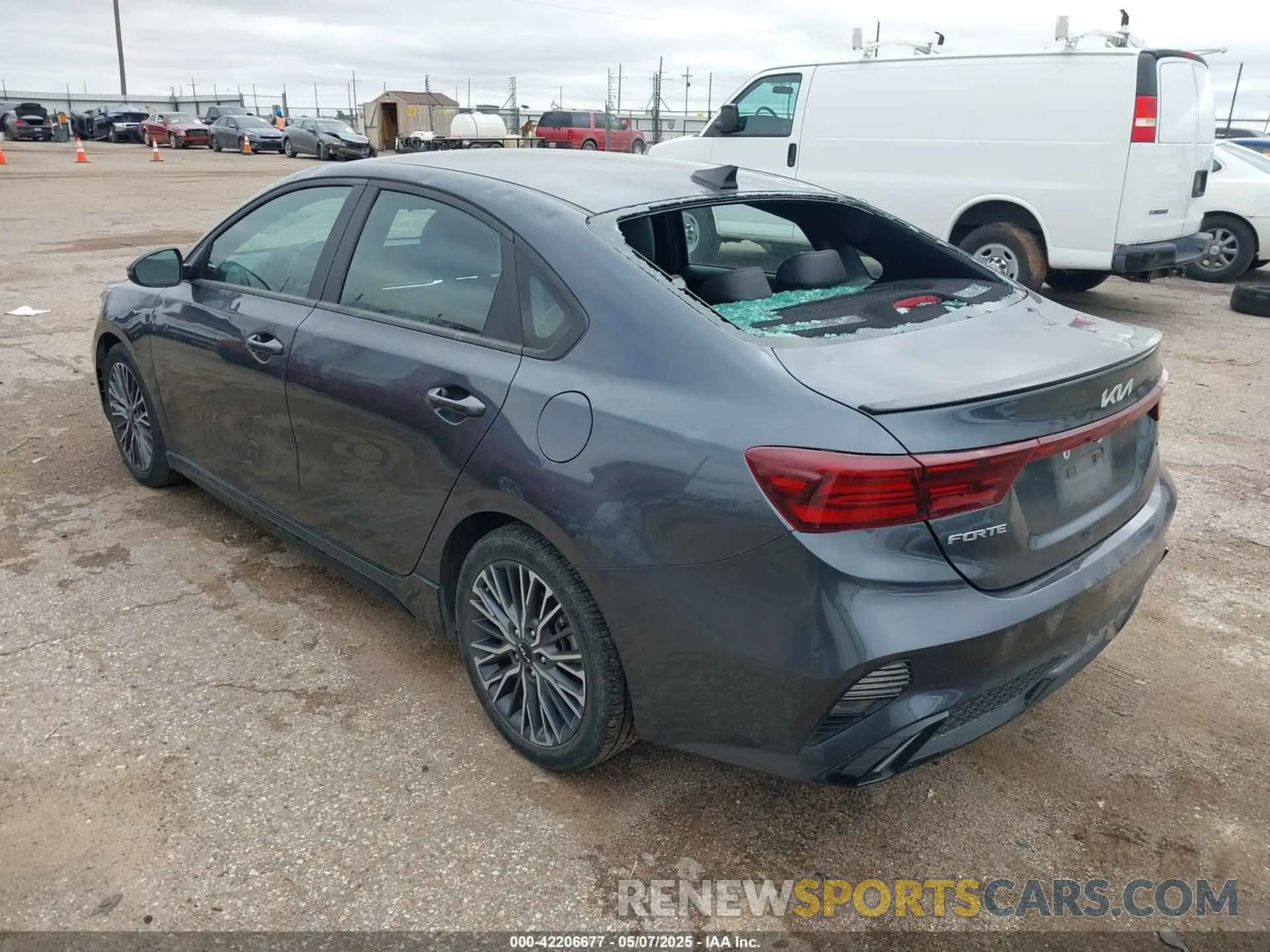 3 Photograph of a damaged car 3KPF54AD2NE478780 KIA FORTE 2022