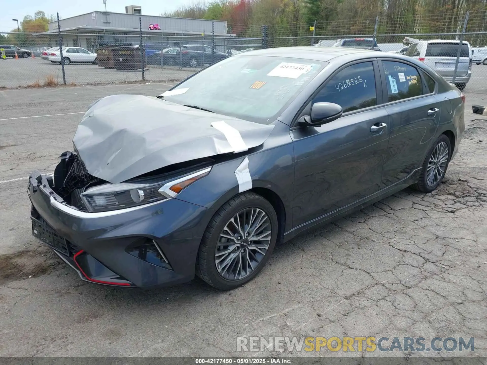 2 Photograph of a damaged car 3KPF54AD2NE488662 KIA FORTE 2022